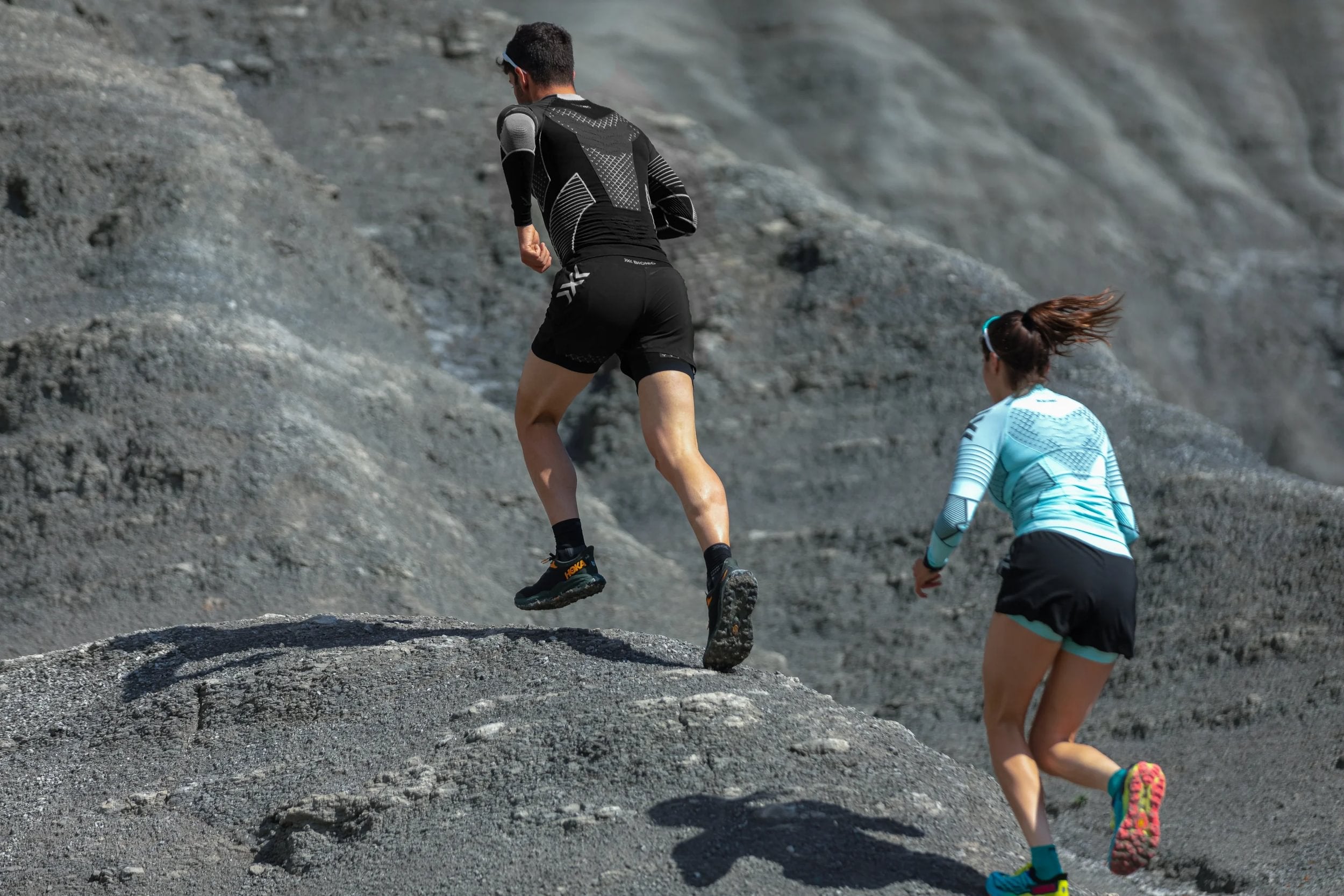 X-BIONIC TWYCE RACE SHIRT LS MEN - Black Charcoal - Longsleeves - 10 of 10