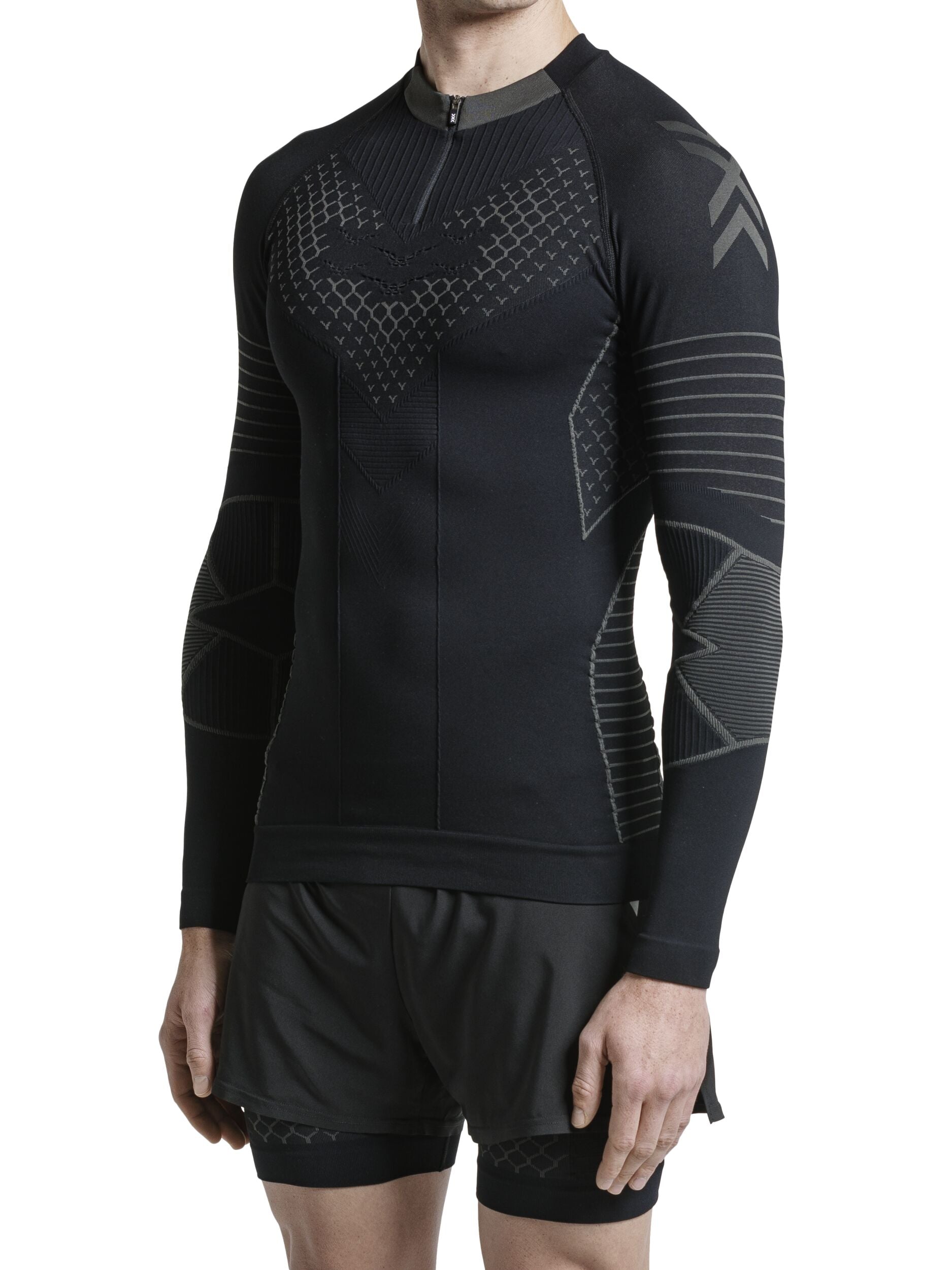 X-BIONIC TWYCE RACE SHIRT LS MEN - Black Charcoal - Longsleeves - 4 of 10
