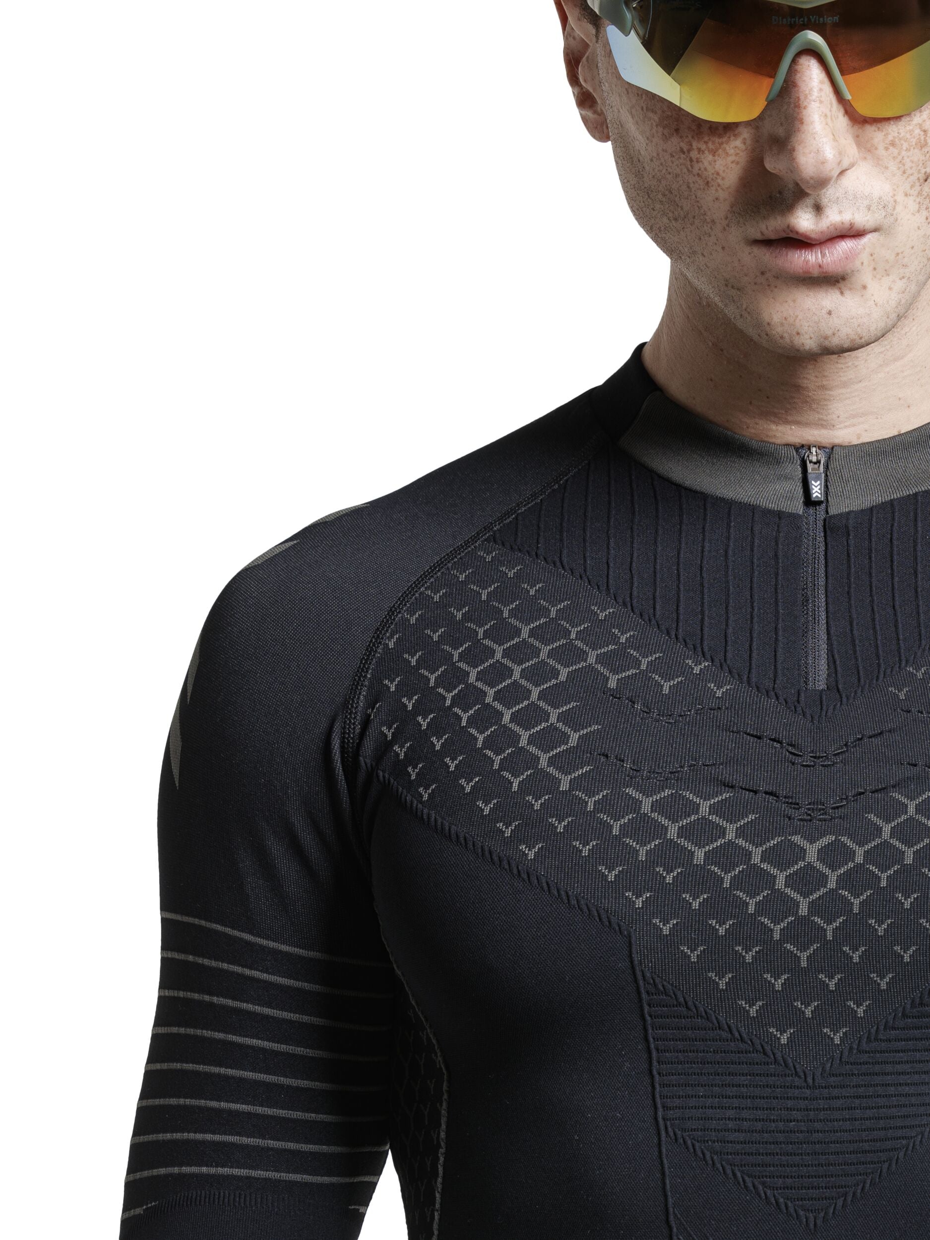 X-BIONIC TWYCE RACE SHIRT LS MEN - Black Charcoal - Longsleeves - 3 of 10