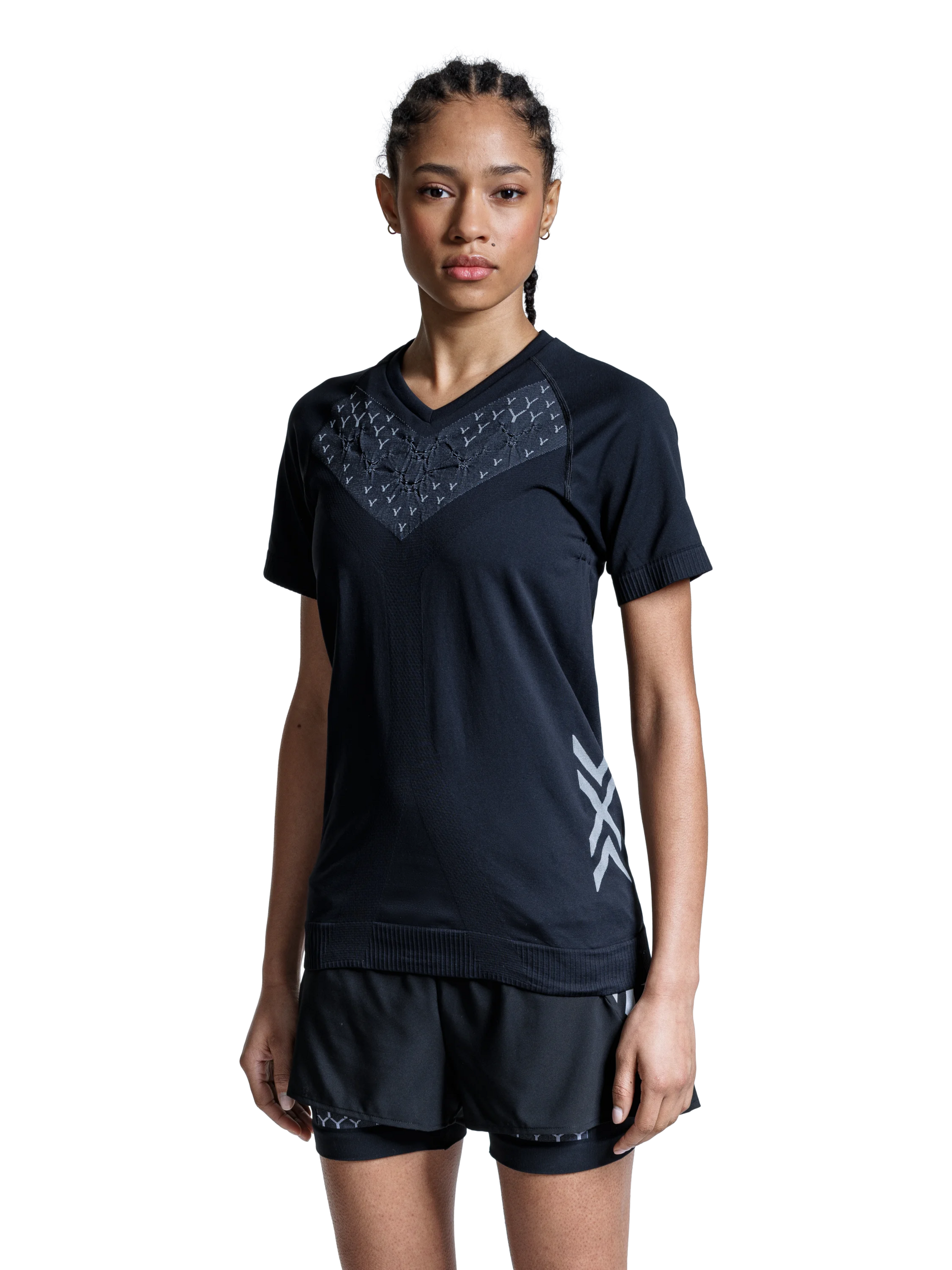 X-BIONIC TWYCE RUN SHIRT SS WMN - X Black Rhino Grey - T-Shirts - 9 of 18
