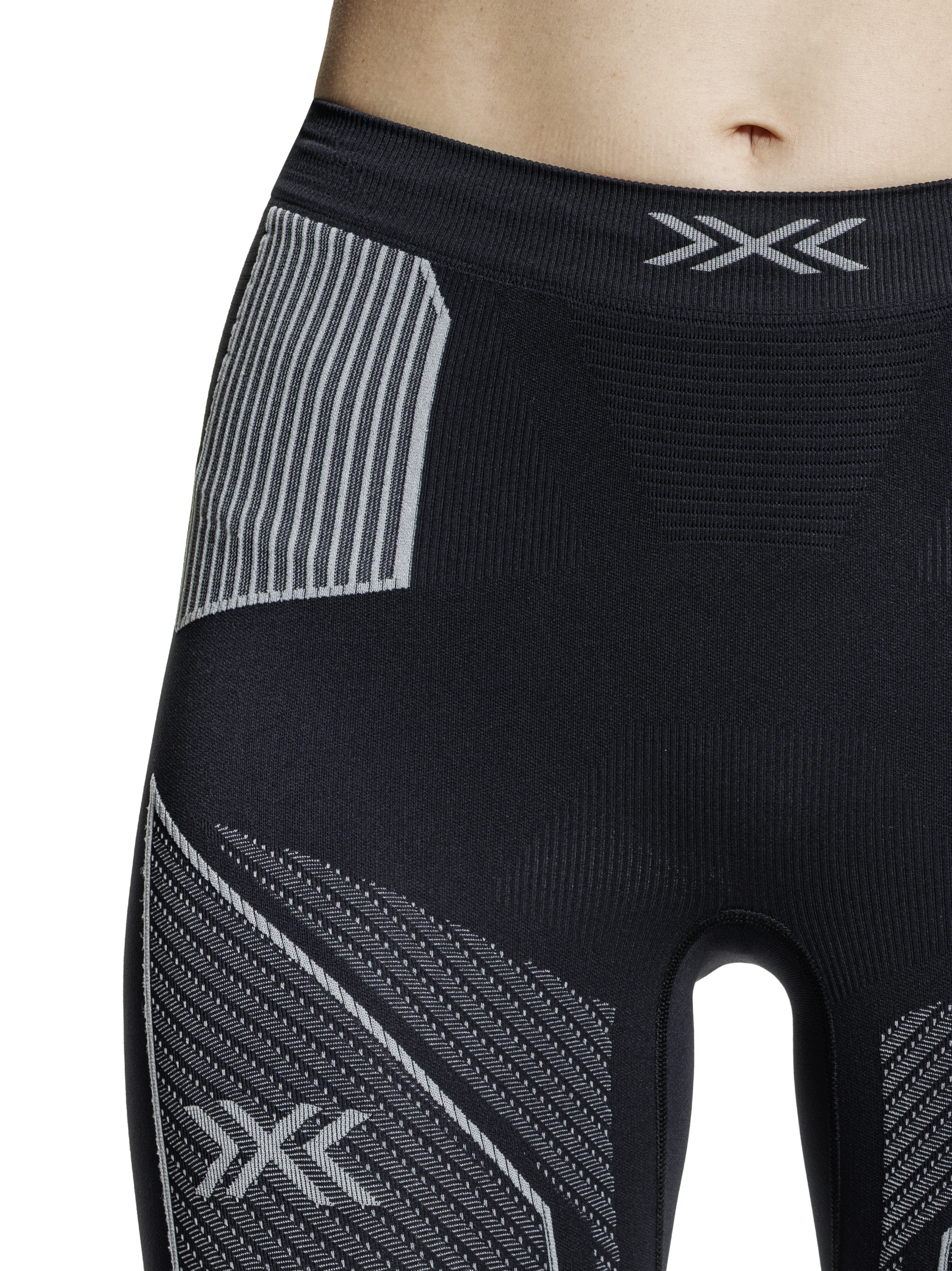 X-BIONIC ENERGY ACCUMULATOR LIGHT PANTS 3/4 WMN - X Black Light Grey - 3/4 Pants - 17 of 21