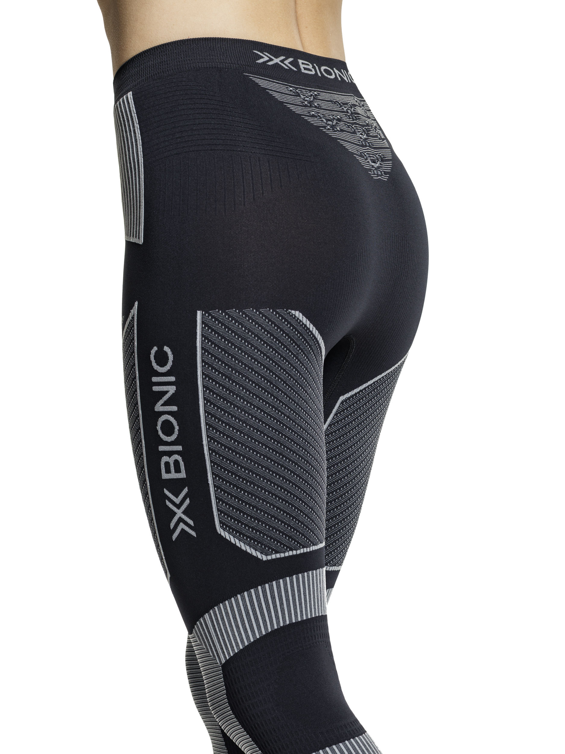 X-BIONIC ENERGY ACCUMULATOR LIGHT PANTS 3/4 WMN - X Black Light Grey - 3/4 Pants - 20 of 21