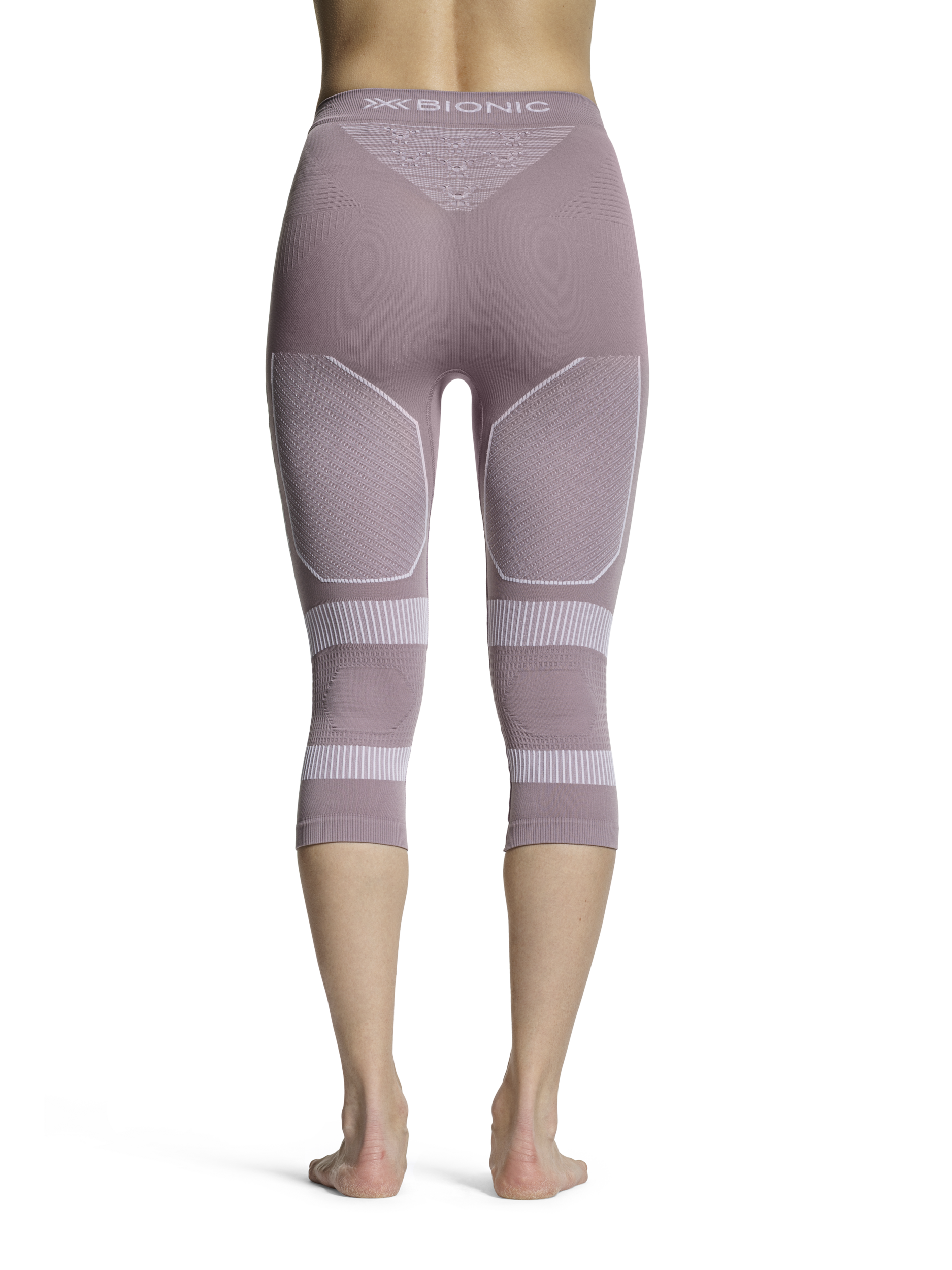 X-BIONIC ENERGY ACCUMULATOR LIGHT PANTS 3/4 WMN - Dusty Lavender Arctic White - 3/4 Pants - 14 of 21