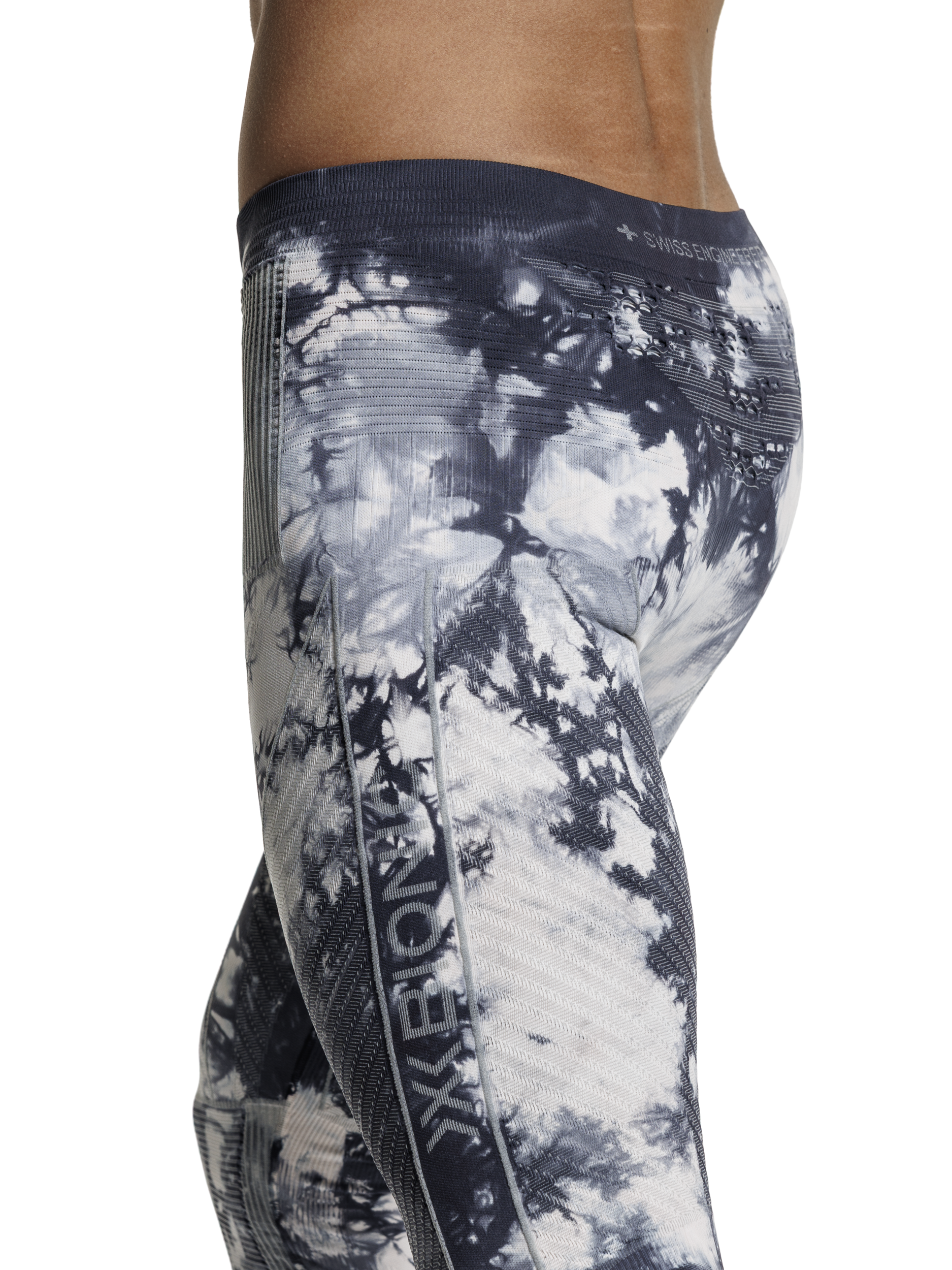 X-BIONIC ENERGY ACCUMULATOR WILD PANTS - Tiedye X Black X White - Pants - 5 of 6
