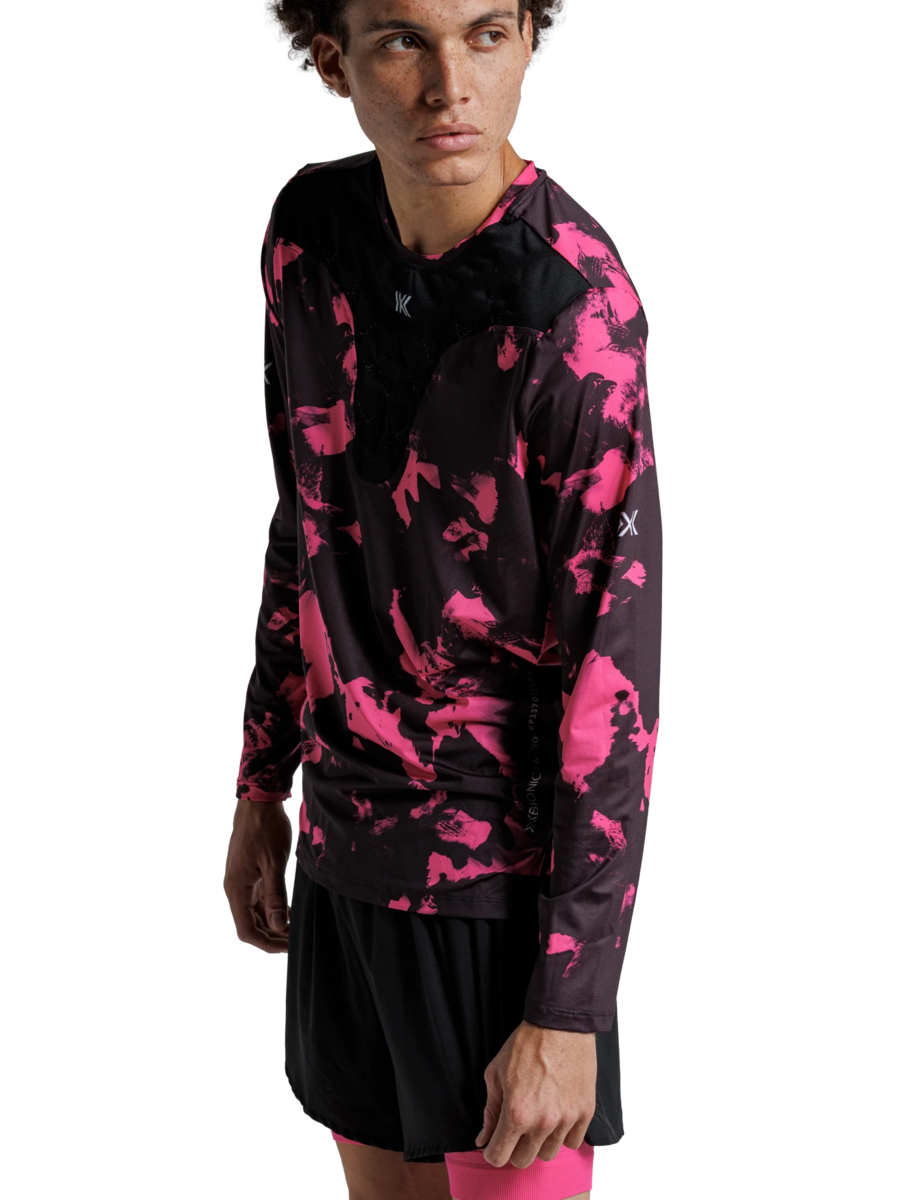 X-BIONIC COREFUSION RUN SHIRT LS MEN - Wolfpack Black Neo Pink Winter - Longsleeves - 15 of 19