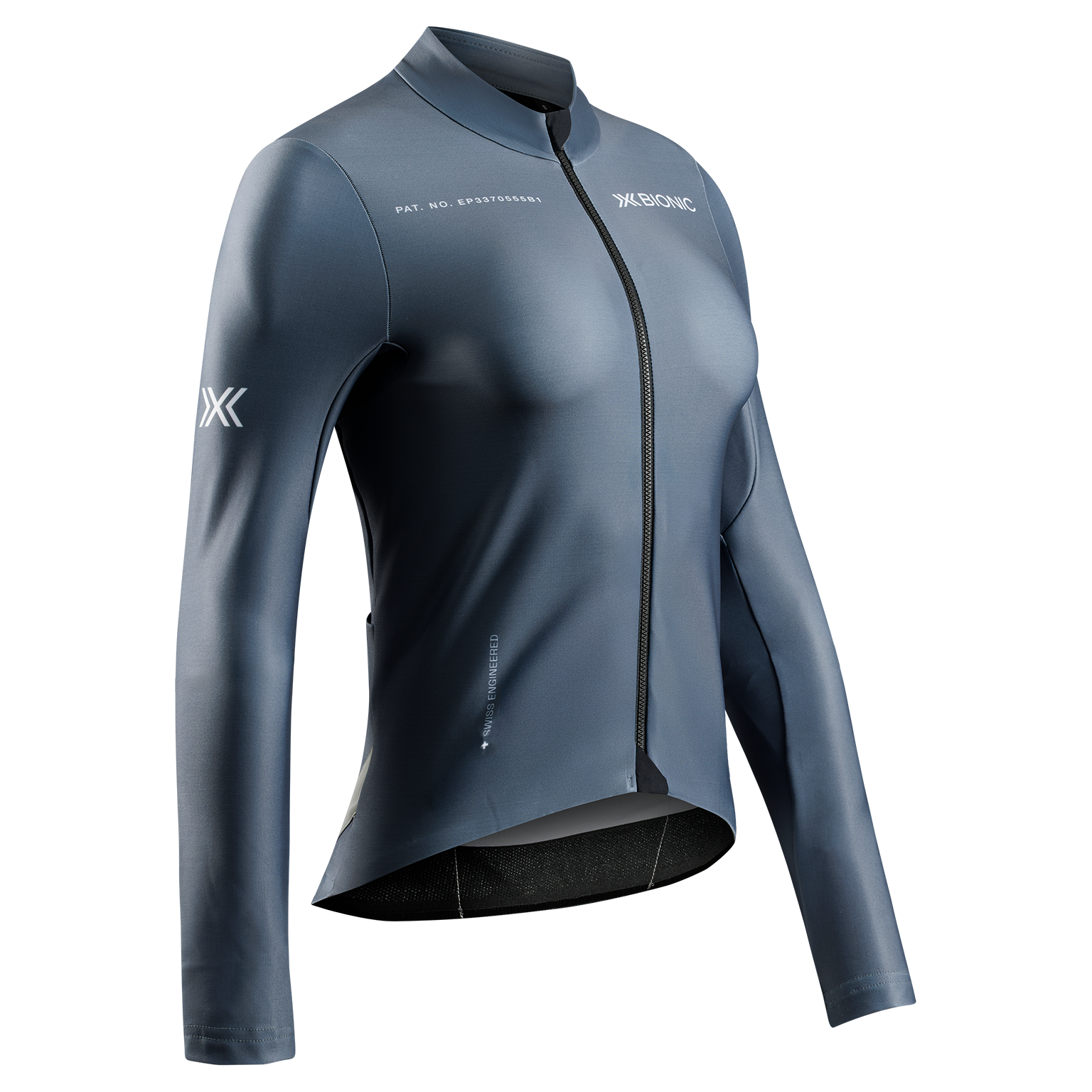 X-BIONIC COREFUSION RIDE JERSEY LS WMN - Aurora Monochrome - Zip Shirts - 13 of 14