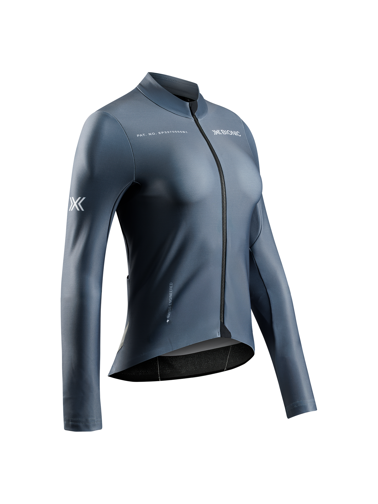 X-BIONIC COREFUSION RIDE JERSEY LS WMN - Aurora Monochrome - Zip Shirts - 13 of 14