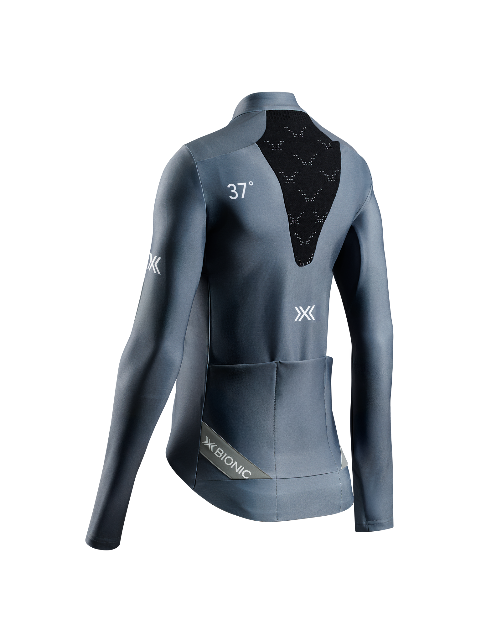 X-BIONIC COREFUSION RIDE JERSEY LS WMN - Aurora Monochrome - Zip Shirts - 14 of 14