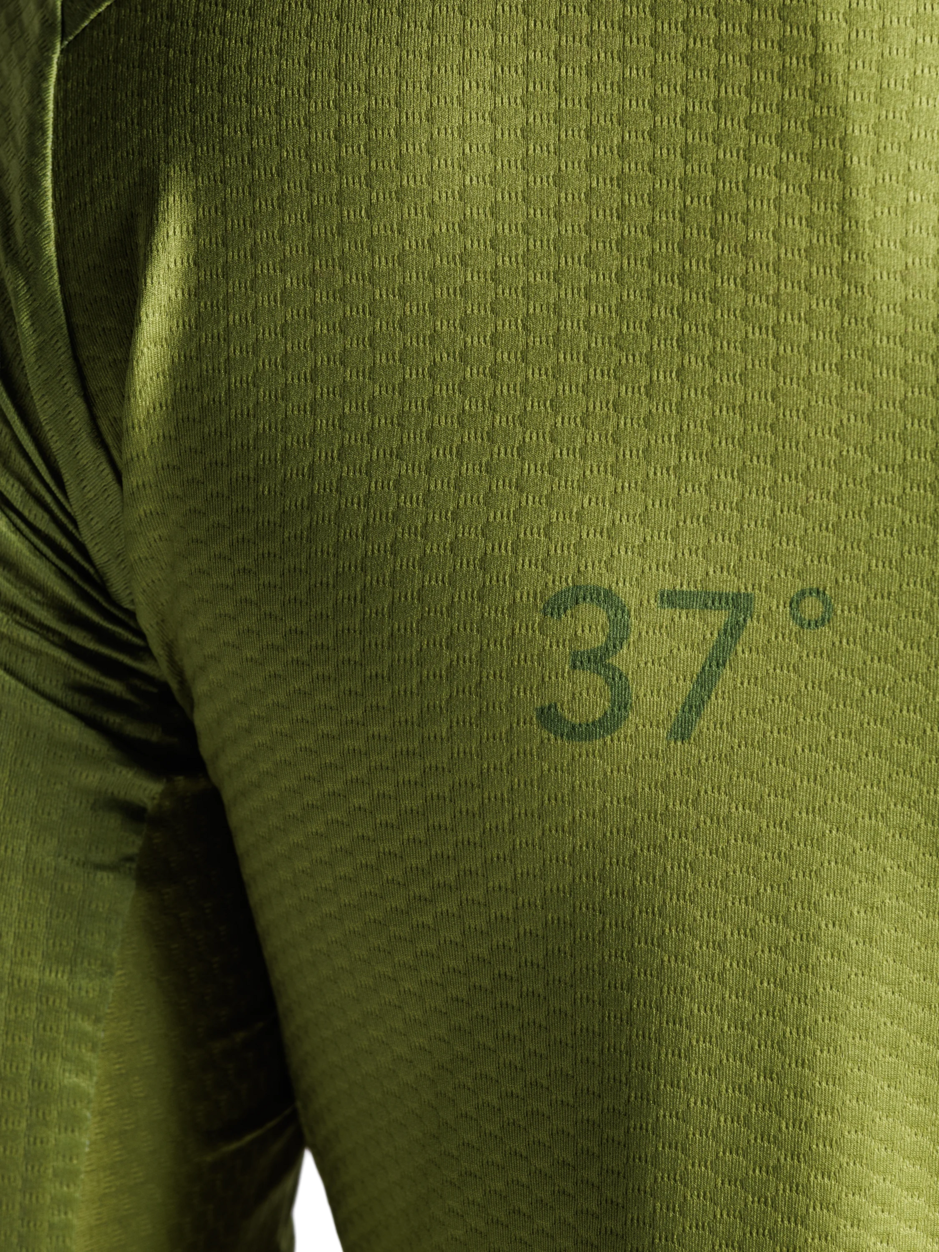 X-BIONIC COREFUSION GRAVEL JERSEY MEN - Olive Green Olive Clay - Zip Shirts - 9 of 29