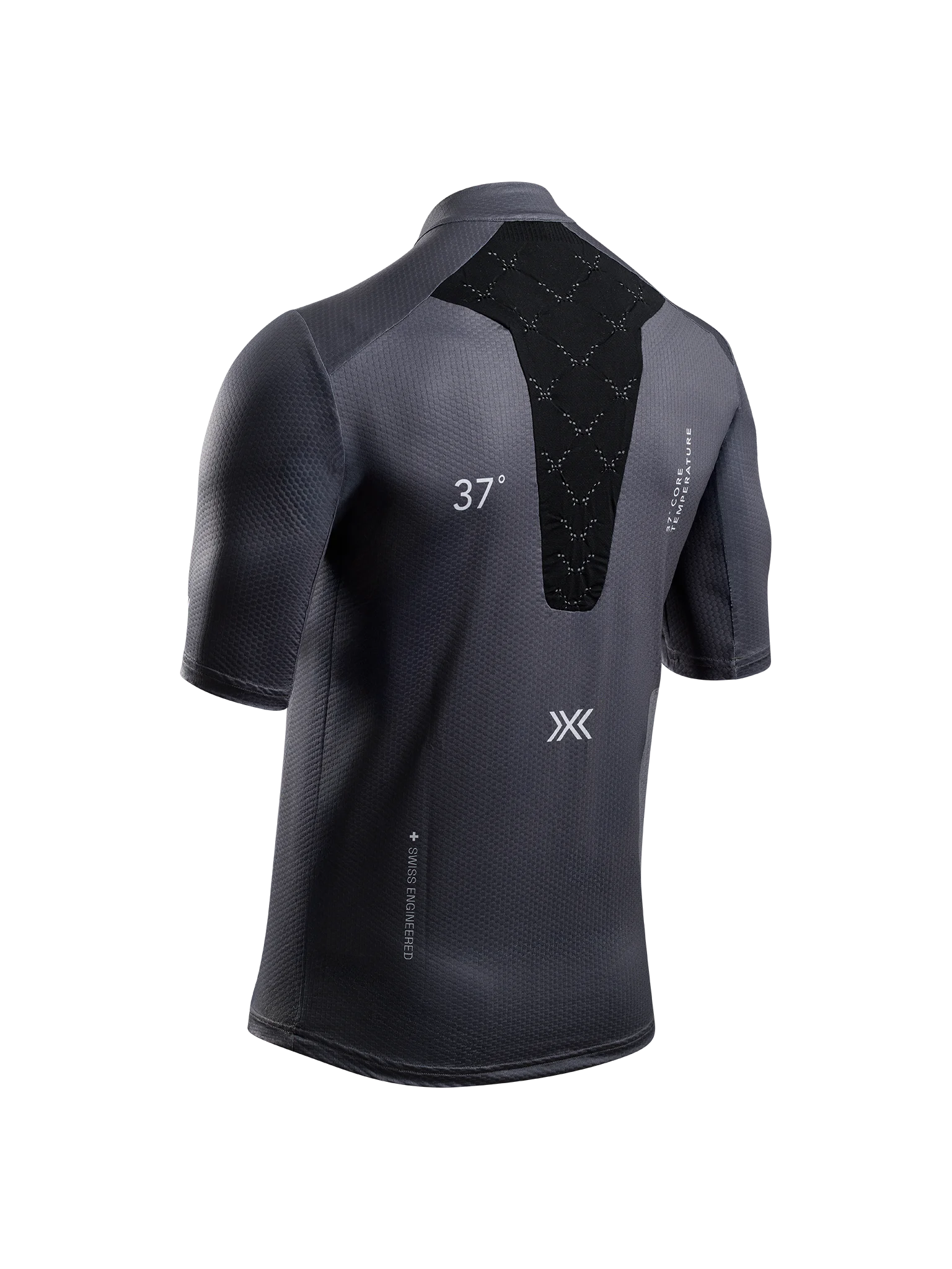 X-BIONIC COREFUSION GRAVEL JERSEY MEN - Anthracite - Zip Shirts - 29 of 29