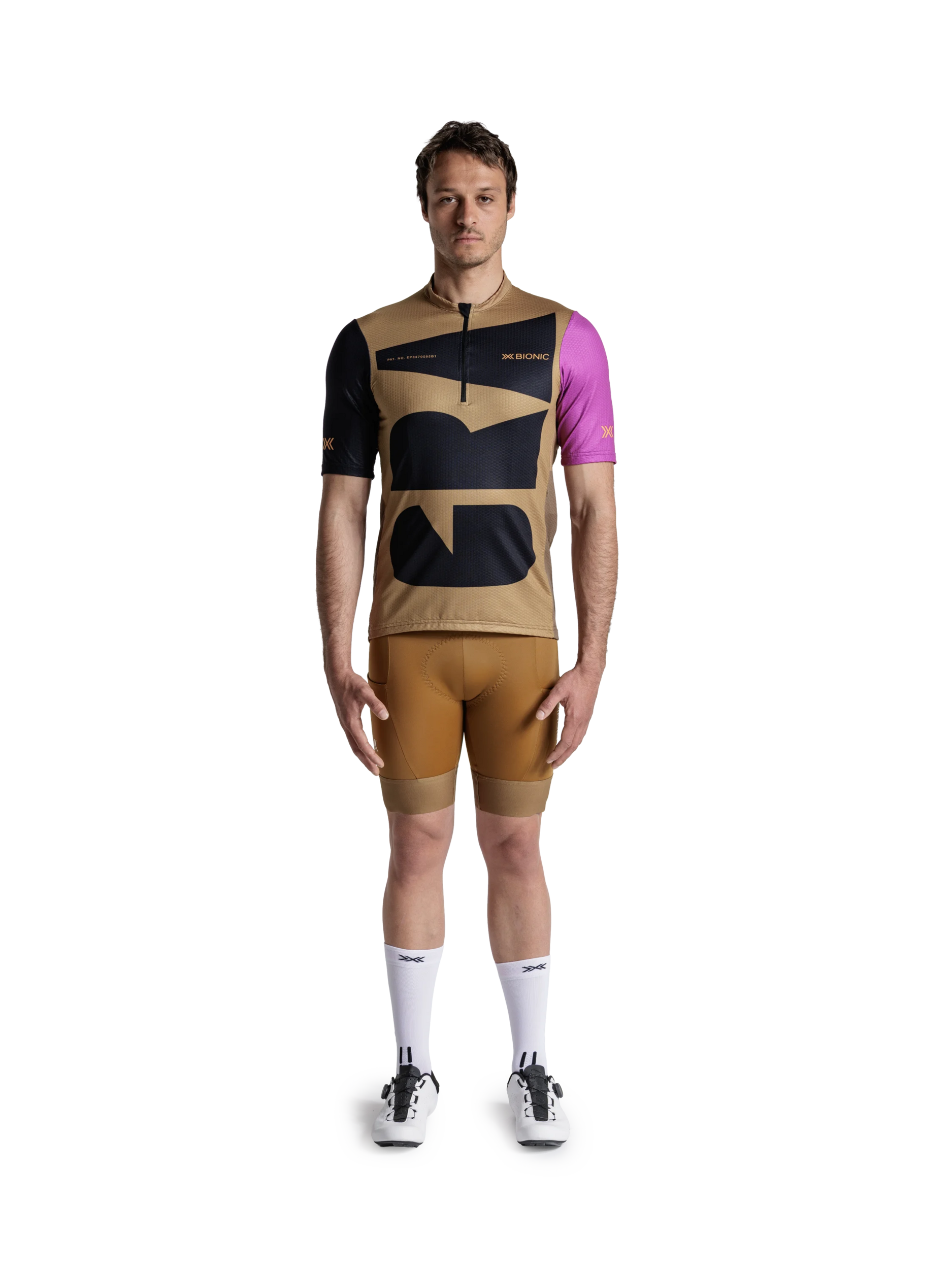 X-BIONIC COREFUSION GRAVEL JERSEY MEN - Multi Color Peanut Butter - Zip Shirts - 12 of 29
