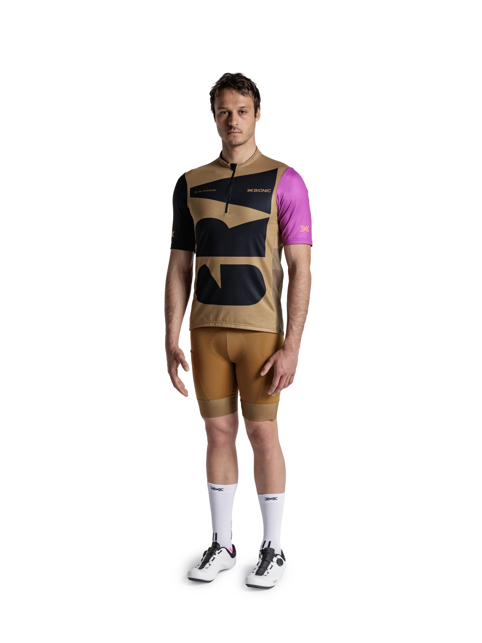 X-BIONIC COREFUSION GRAVEL JERSEY MEN - Multi Color Peanut Butter - Zip Shirts - 13 of 29