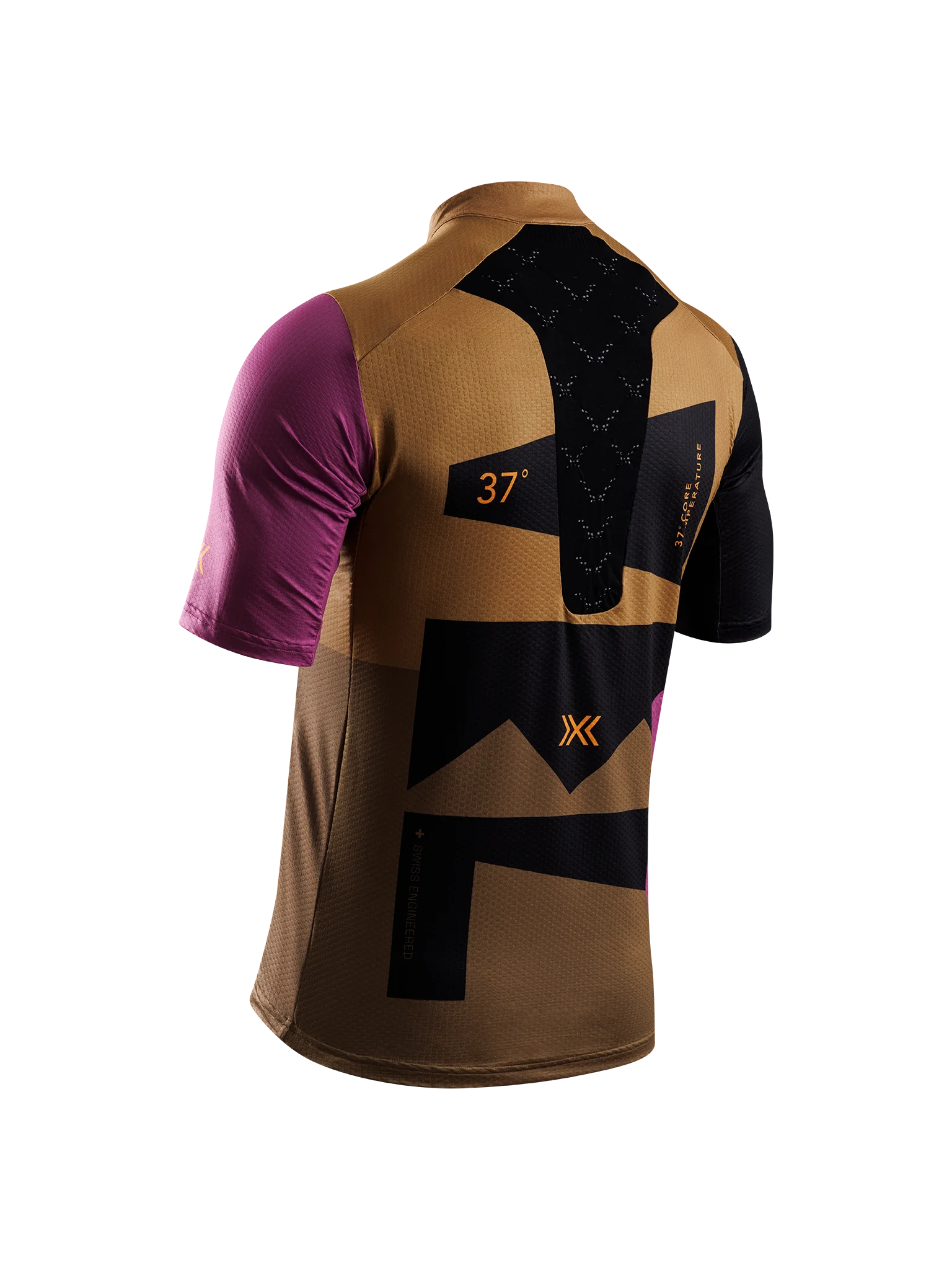 X-BIONIC COREFUSION GRAVEL JERSEY MEN - Multi Color Peanut Butter - Zip Shirts - 20 of 29