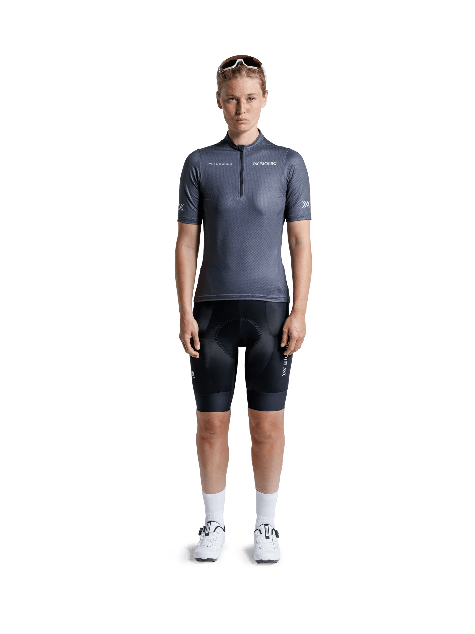 X-BIONIC COREFUSION GRAVEL JERSEY WMN - Anthracite - Zip Shirts - 22 of 29