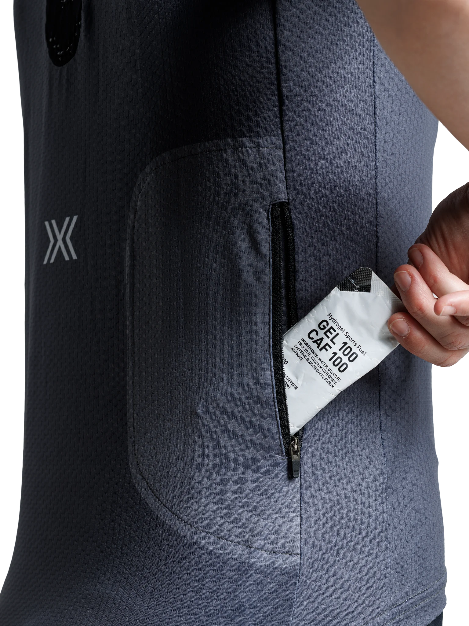 X-BIONIC COREFUSION GRAVEL JERSEY WMN - Anthracite - Zip Shirts - 29 of 29