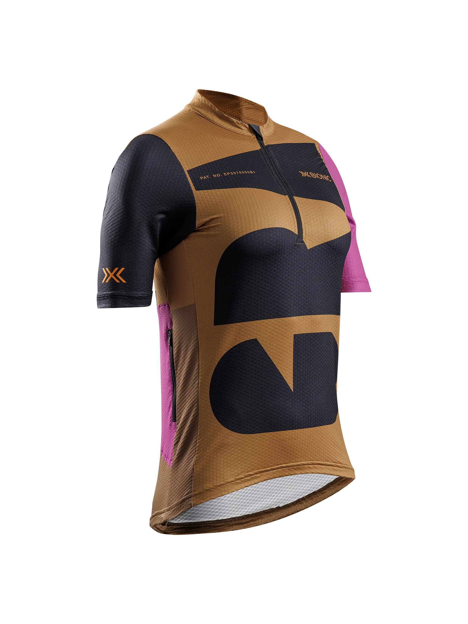 X-BIONIC COREFUSION GRAVEL JERSEY WMN - Multi Color Peanut Butter - Zip Shirts - 11 of 29
