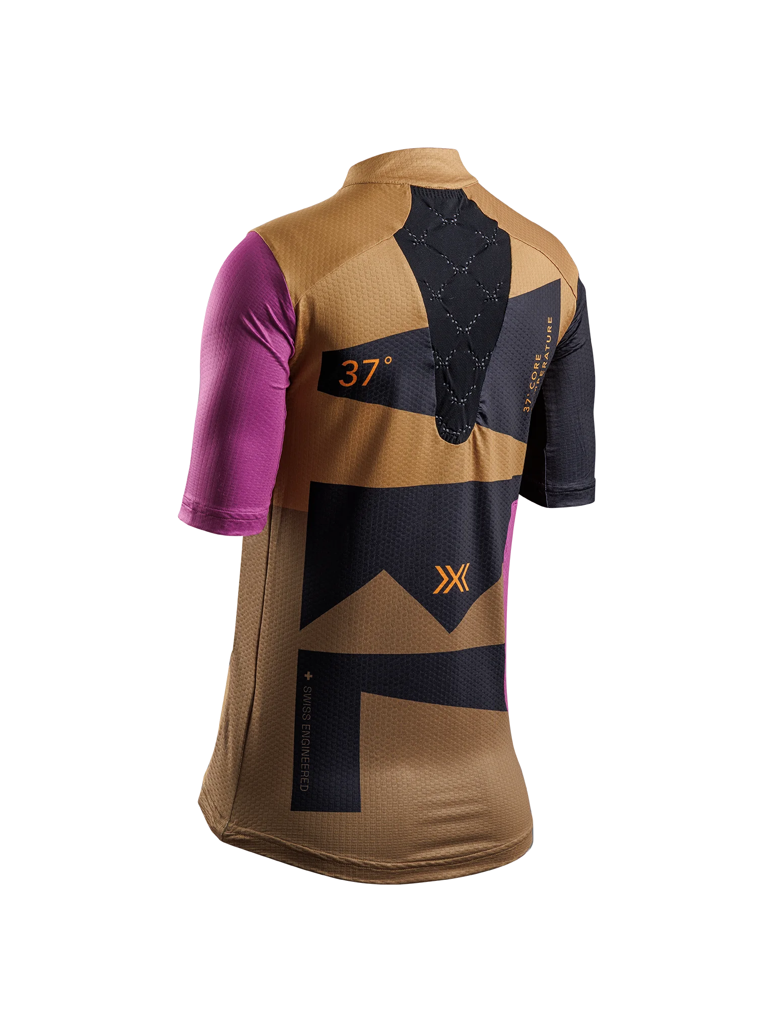 X-BIONIC COREFUSION GRAVEL JERSEY WMN - Multi Color Peanut Butter - Zip Shirts - 19 of 29