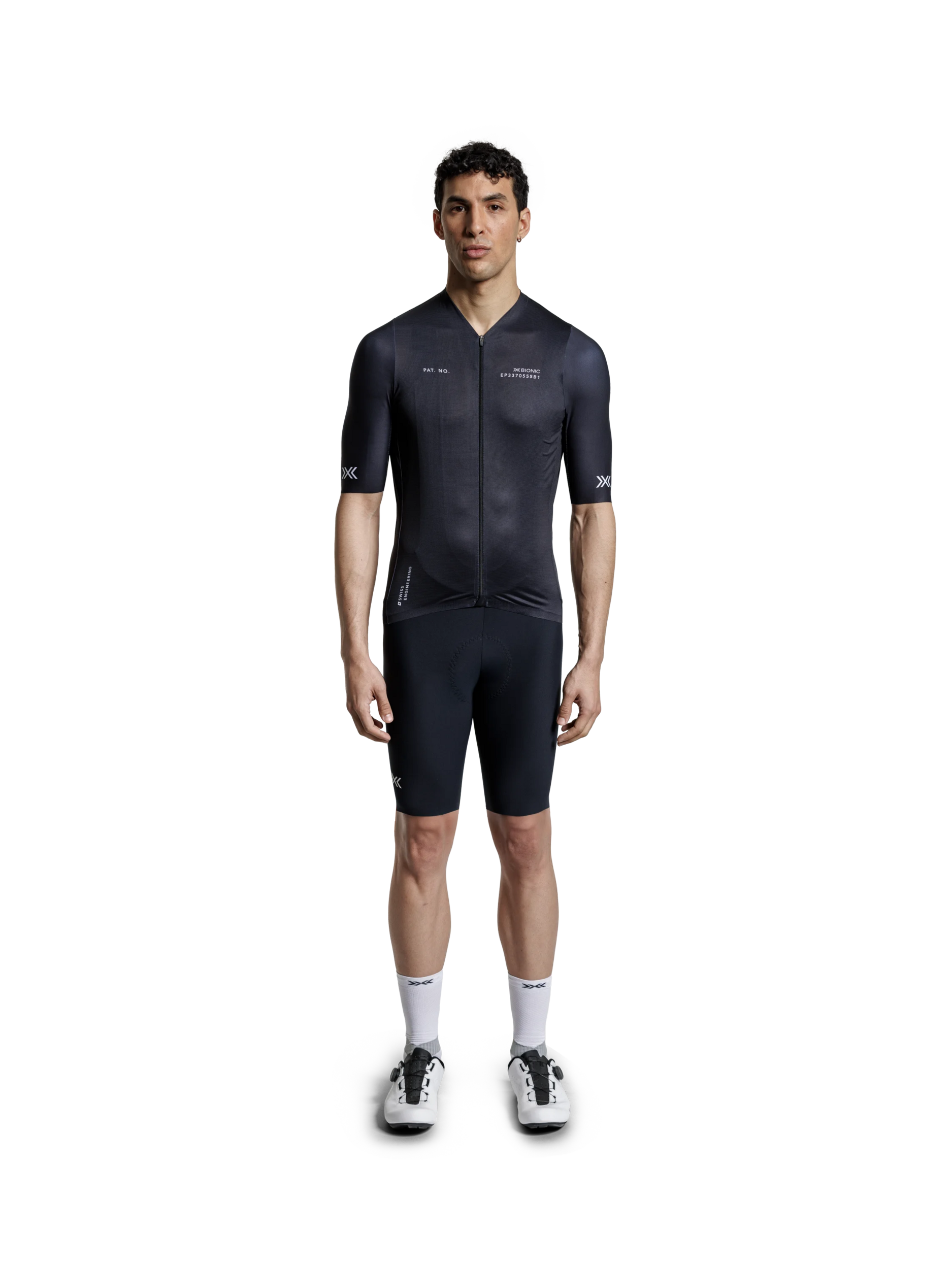 X-BIONIC COREFUSION AERO JERSEY SS MEN - Opal Black - Zip Shirts - 19 of 40