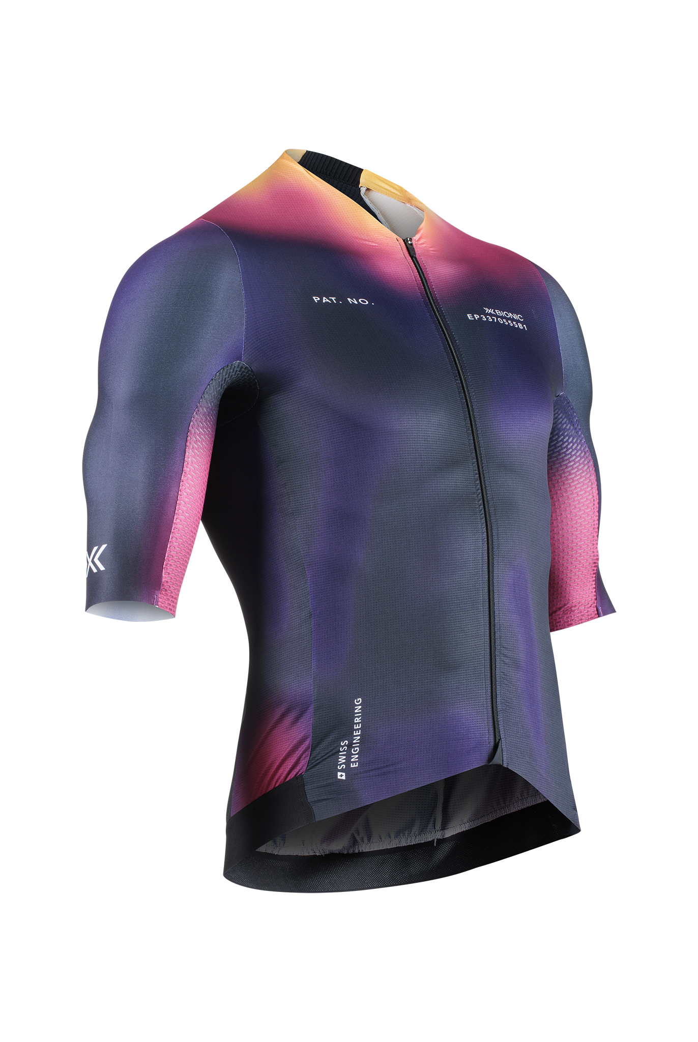 X-BIONIC COREFUSION AERO JERSEY SS MEN - Heatmap - Zip Shirts - 11 of 40
