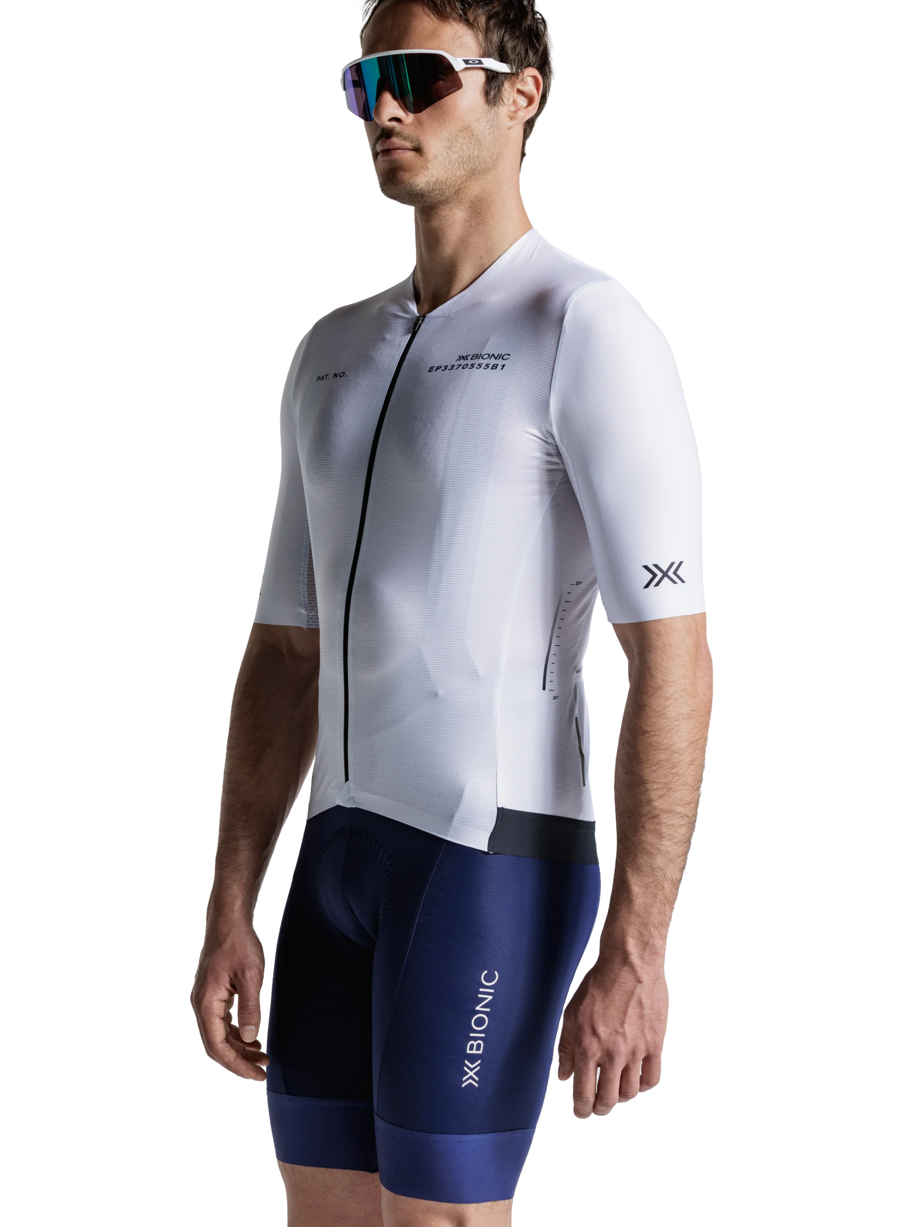 X-BIONIC COREFUSION AERO JERSEY SS MEN - Off White - Zip Shirts - 5 of 40
