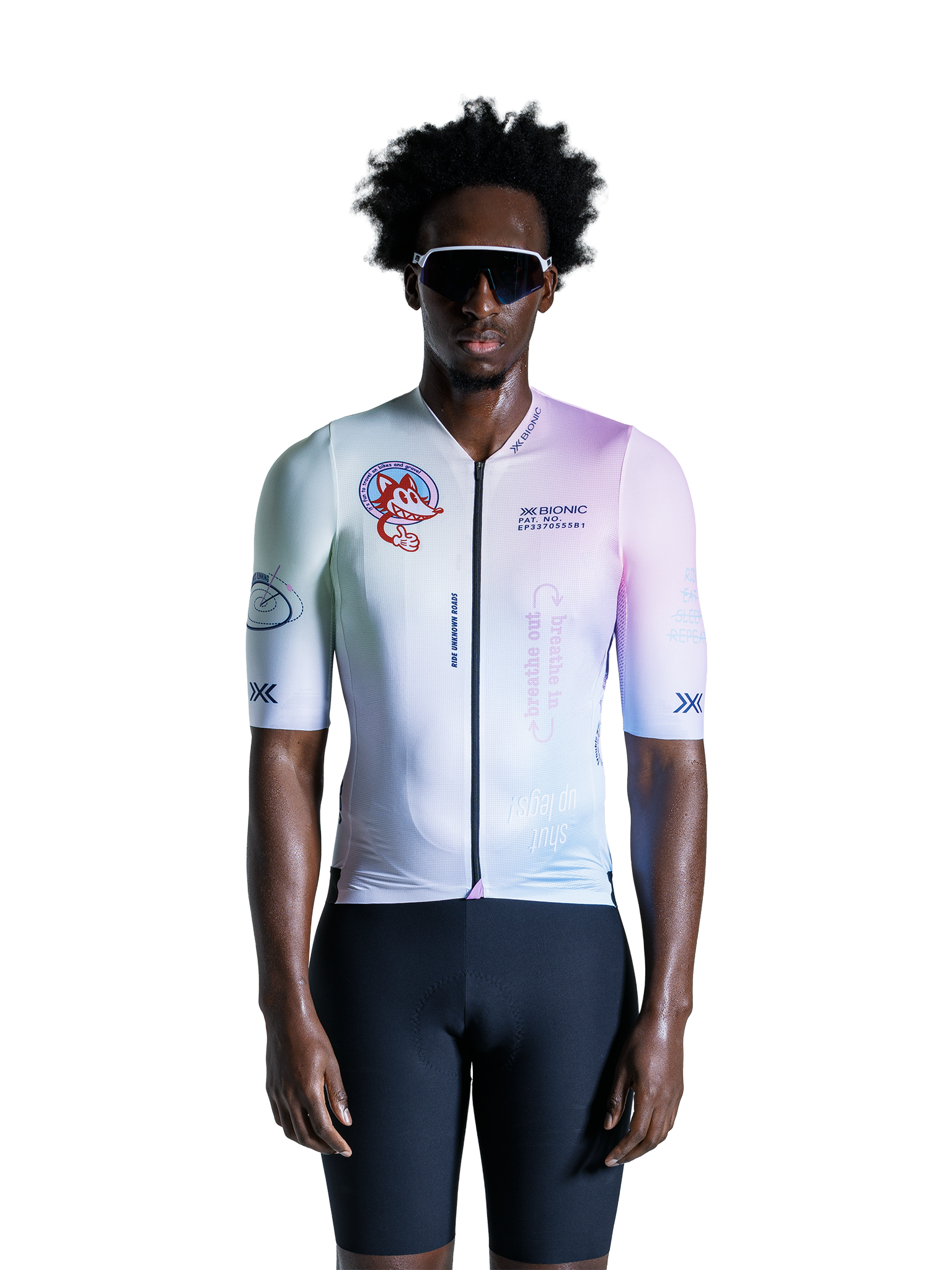 COLLAB COREFUSION AERO CUSTOM JERSEY SS MEN - Marshmallow - Zip Shirts - 3 of 3
