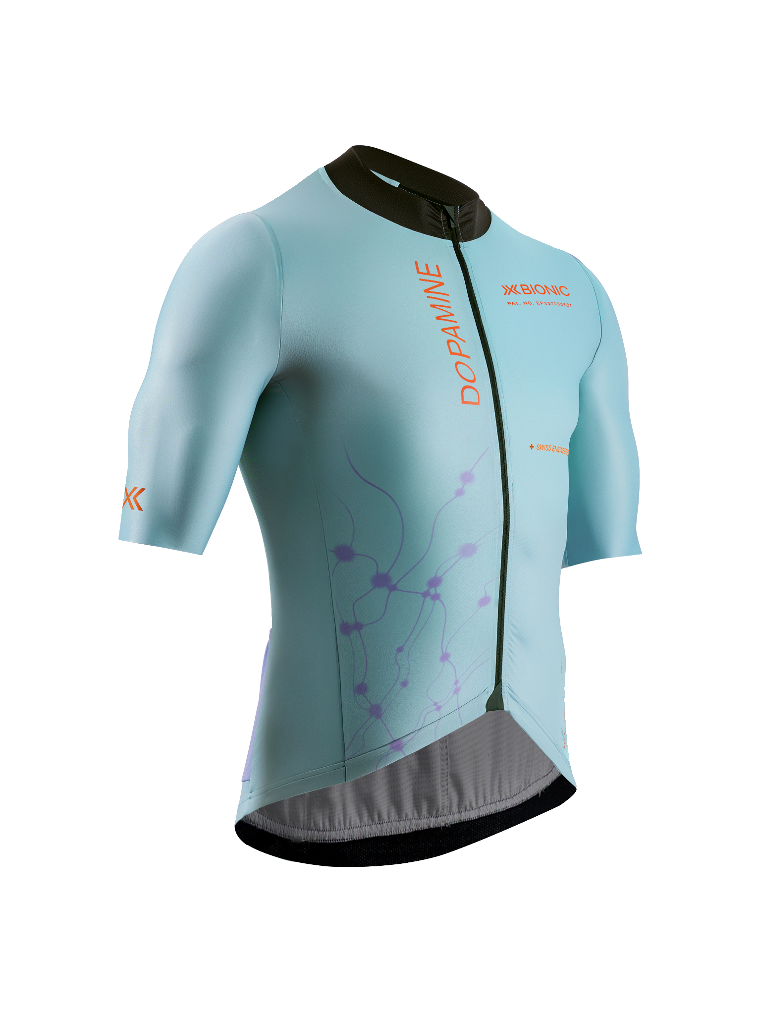 X-BIONIC COREFUSION RIDE JERSEY SS MEN - Dopamine - Zip Shirts - 42 of 50