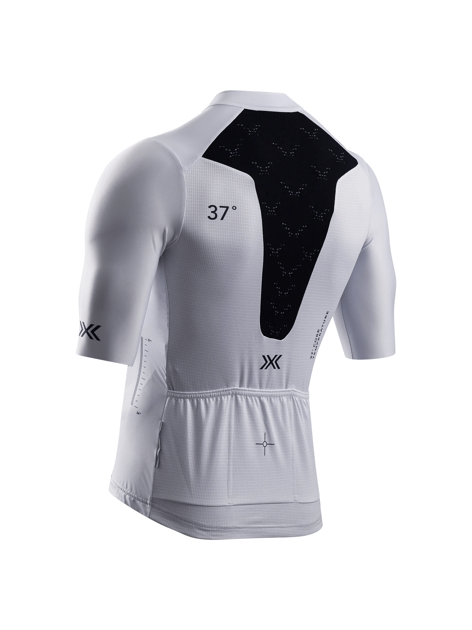 X-BIONIC COREFUSION RIDE JERSEY SS MEN - Off White - Zip Shirts - 11 of 50