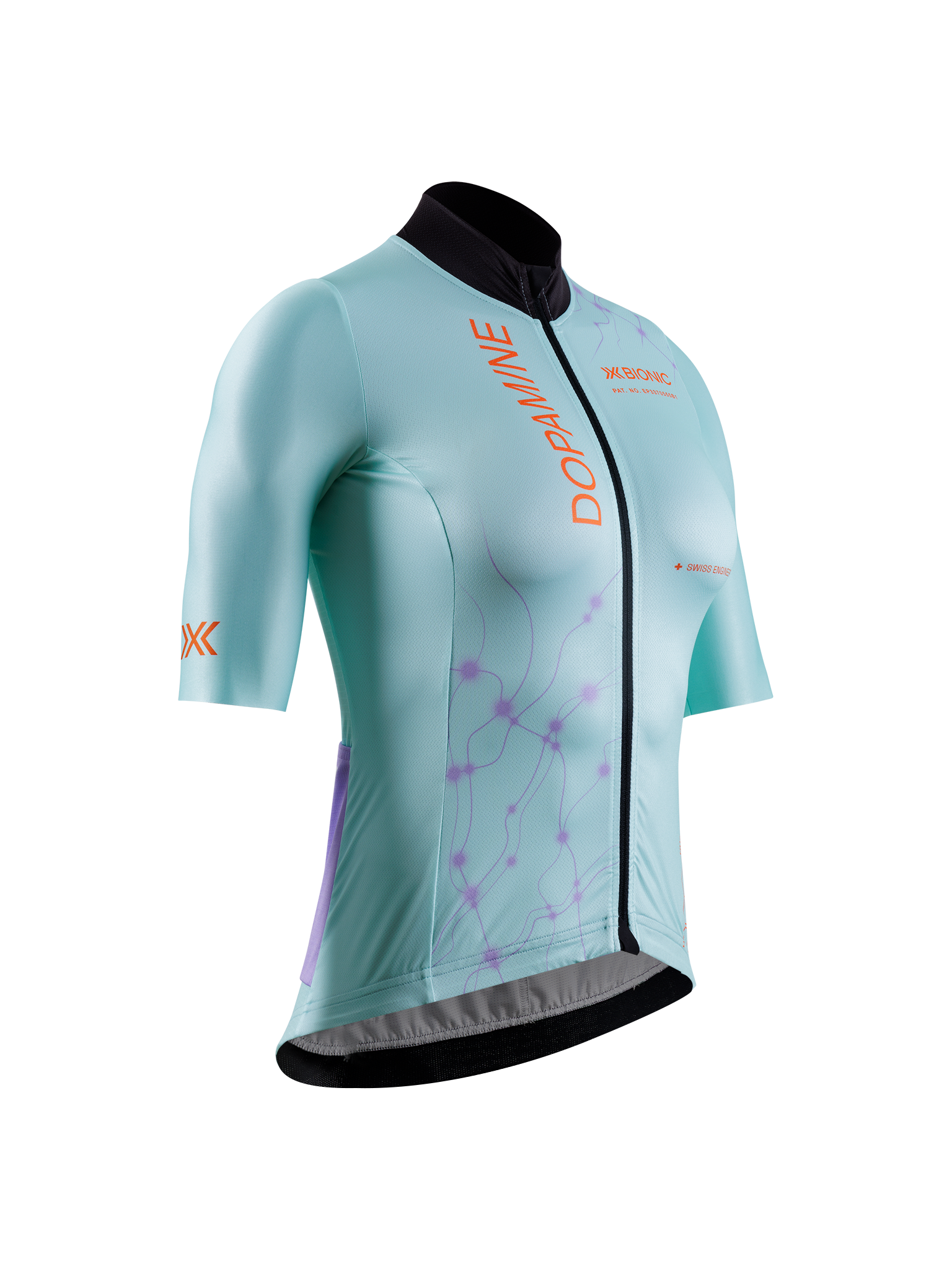 X-BIONIC COREFUSION RIDE JERSEY SS WMN - Dopamine - Zip Shirts - 23 of 50