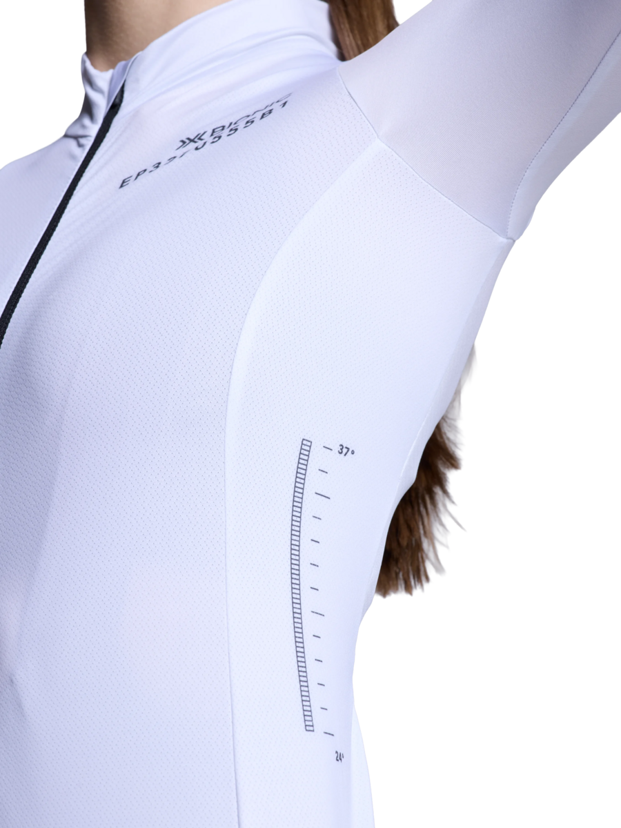 X-BIONIC COREFUSION RIDE JERSEY SS WMN - Off White - Zip Shirts - 49 of 50