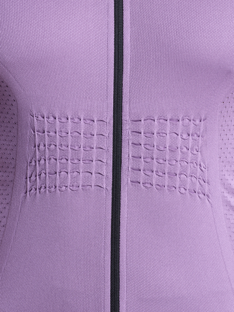 X-BIONIC XCEED RIDE JERSEY SS MEN - Heather Lavender Night - Zip Shirts - 24 of 26