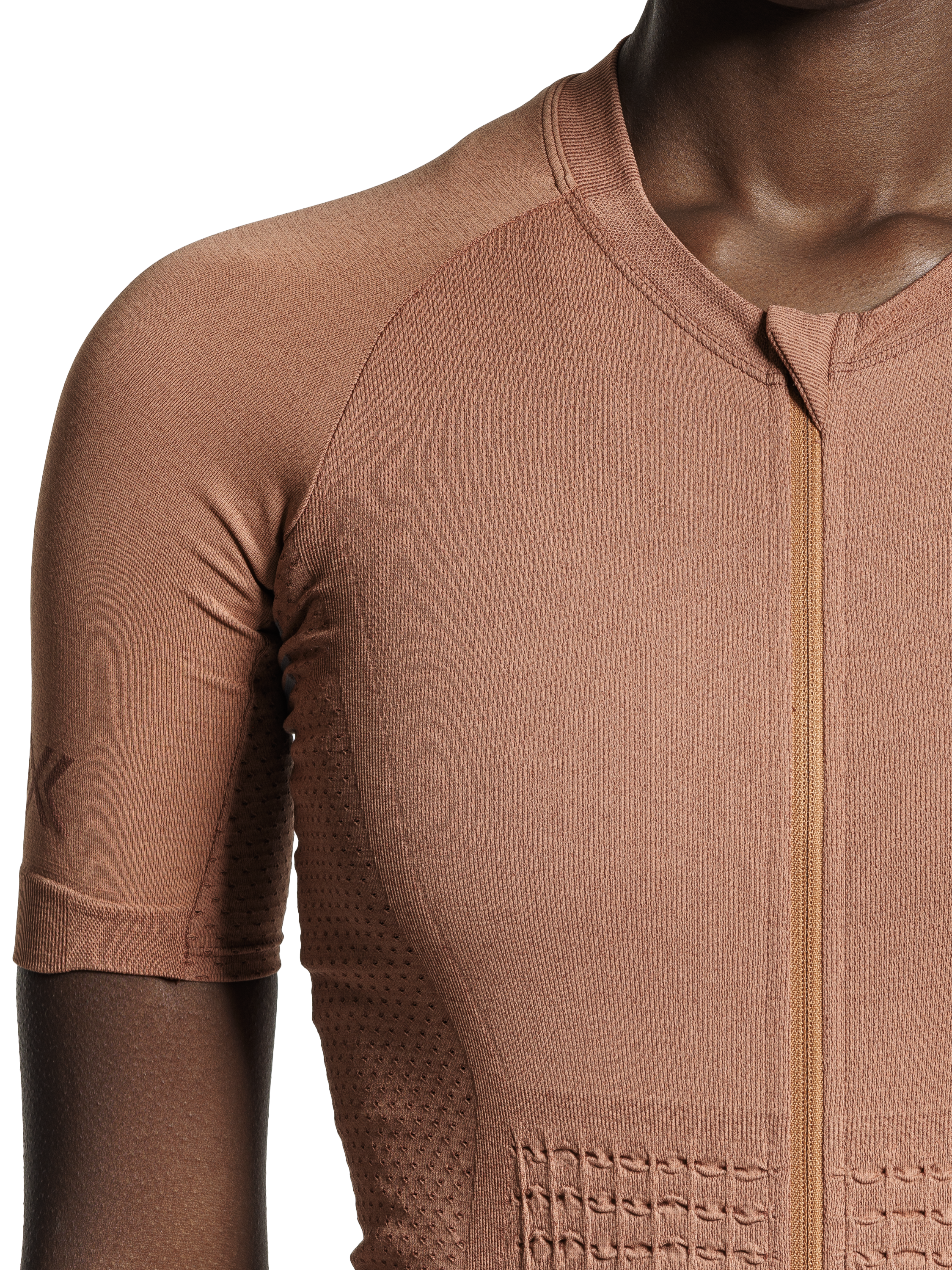 X-BIONIC XCEED RIDE JERSEY SS WMN - Dusty Rose Dark Dusty Rose - Zip Shirts - 22 of 25