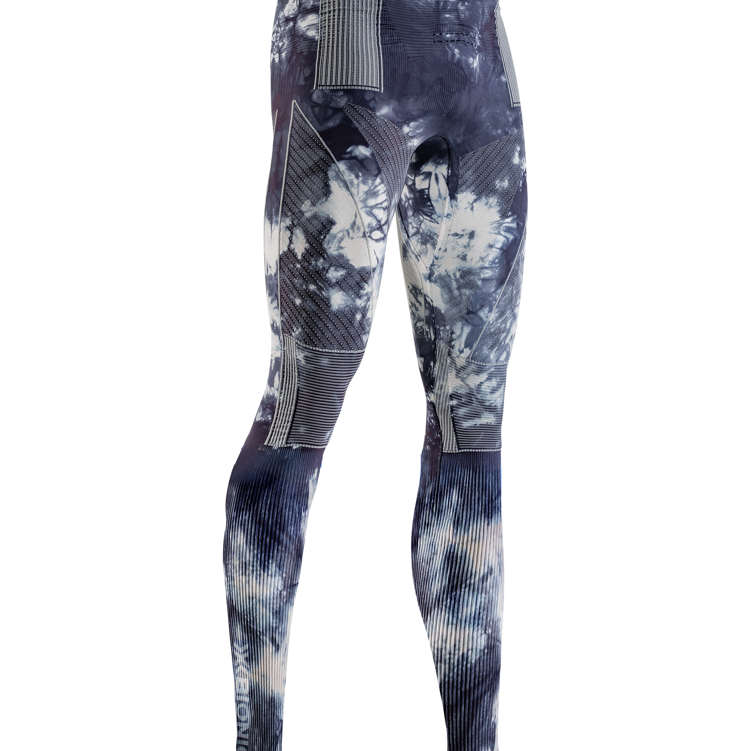 X-BIONIC ENERGY ACCUMULATOR WILD PANTS - Tiedye X Black X White - Pants - 1 of 6