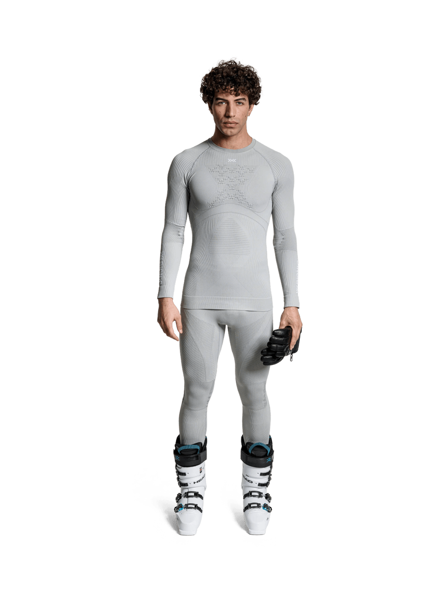 X-BIONIC ENERGY ACCUMULATOR 4.0 PANTS MEN - Seal Grey Light Grey - Performance Base Layer Tights - 12 of 50