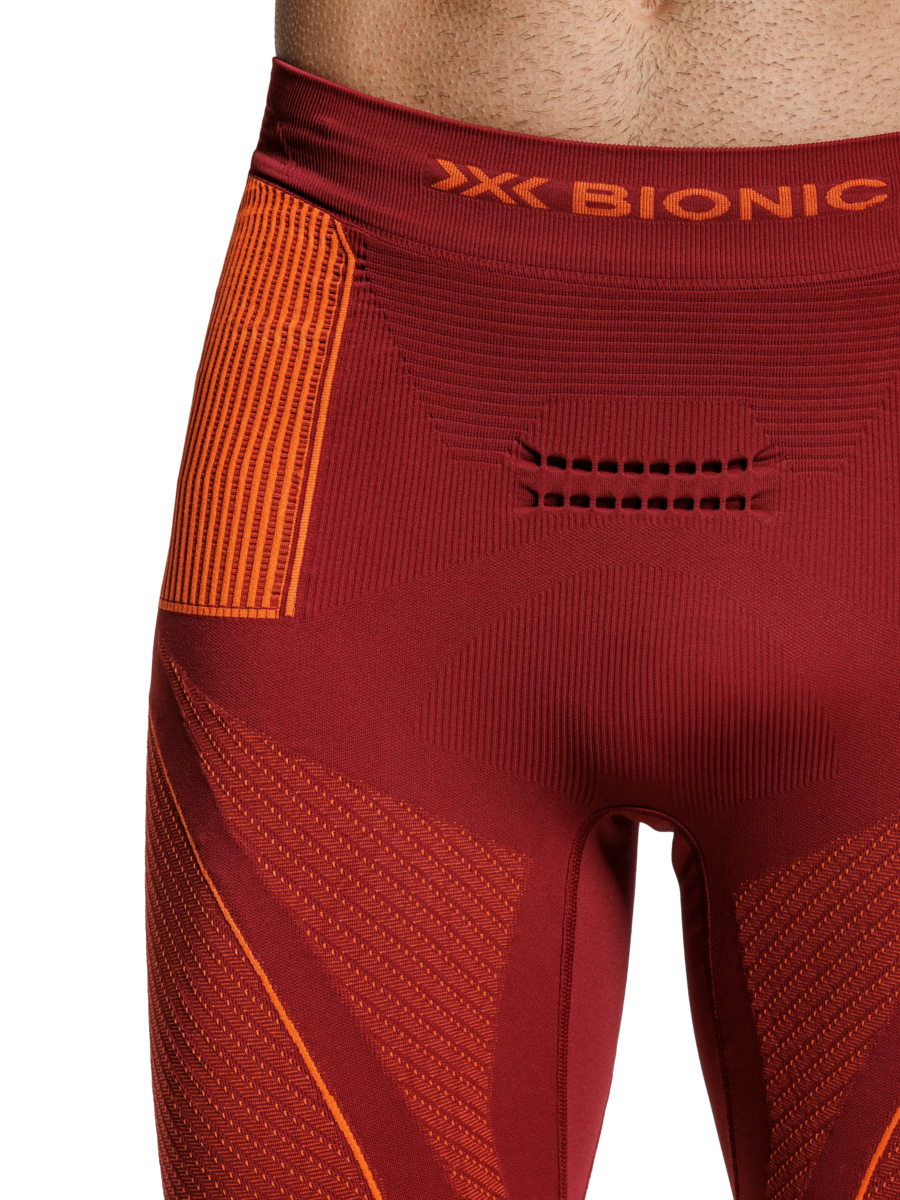 X-BIONIC ENERGY ACCUMULATOR 4.0 PANTS MEN - Dune Red Orange - Performance Base Layer Tights - 16 of 50
