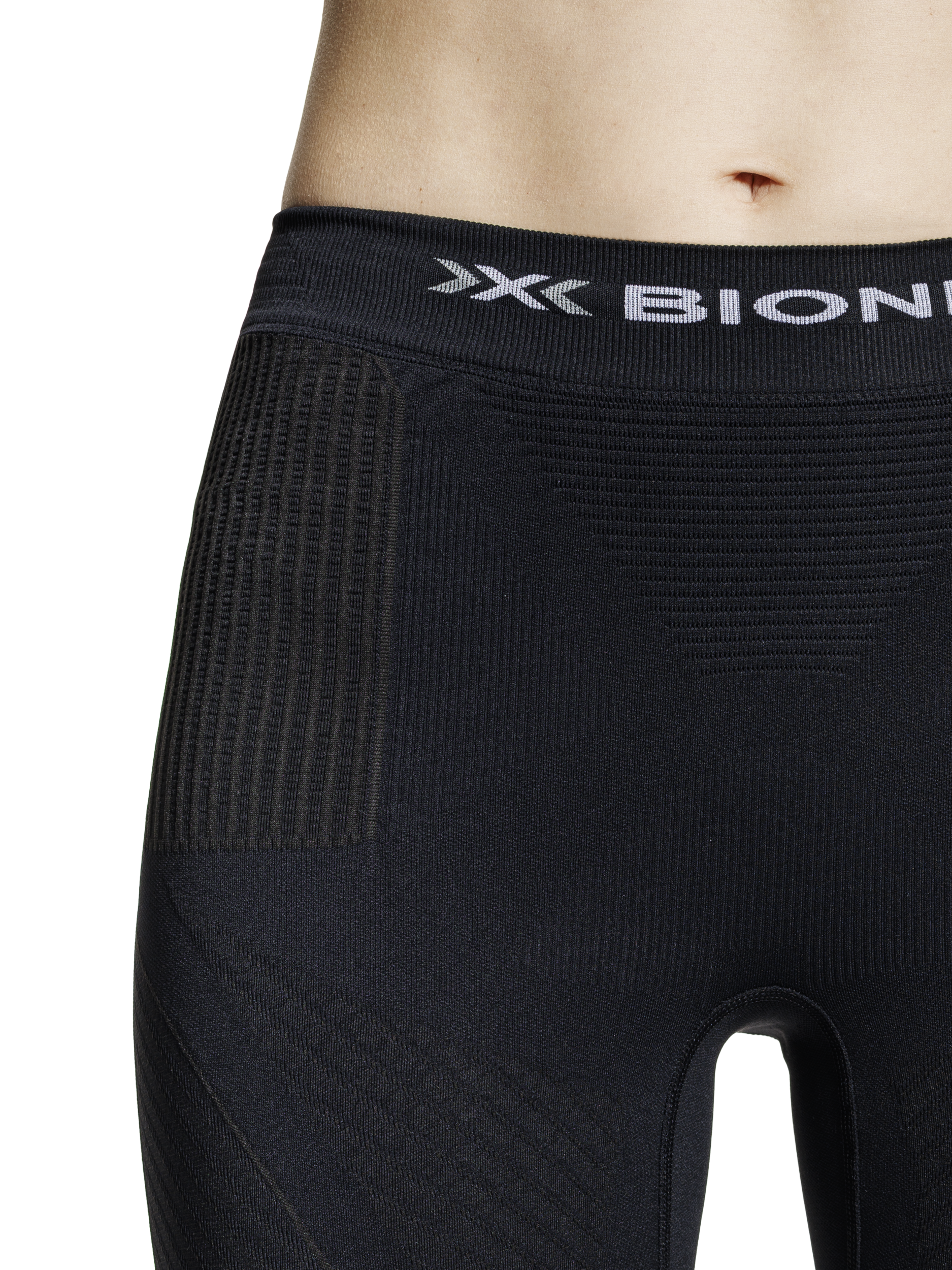 X-BIONIC ENERGY ACCUMULATOR 4.0 PANTS WMN - Opal Black Arctic White - Pants - 5 of 50