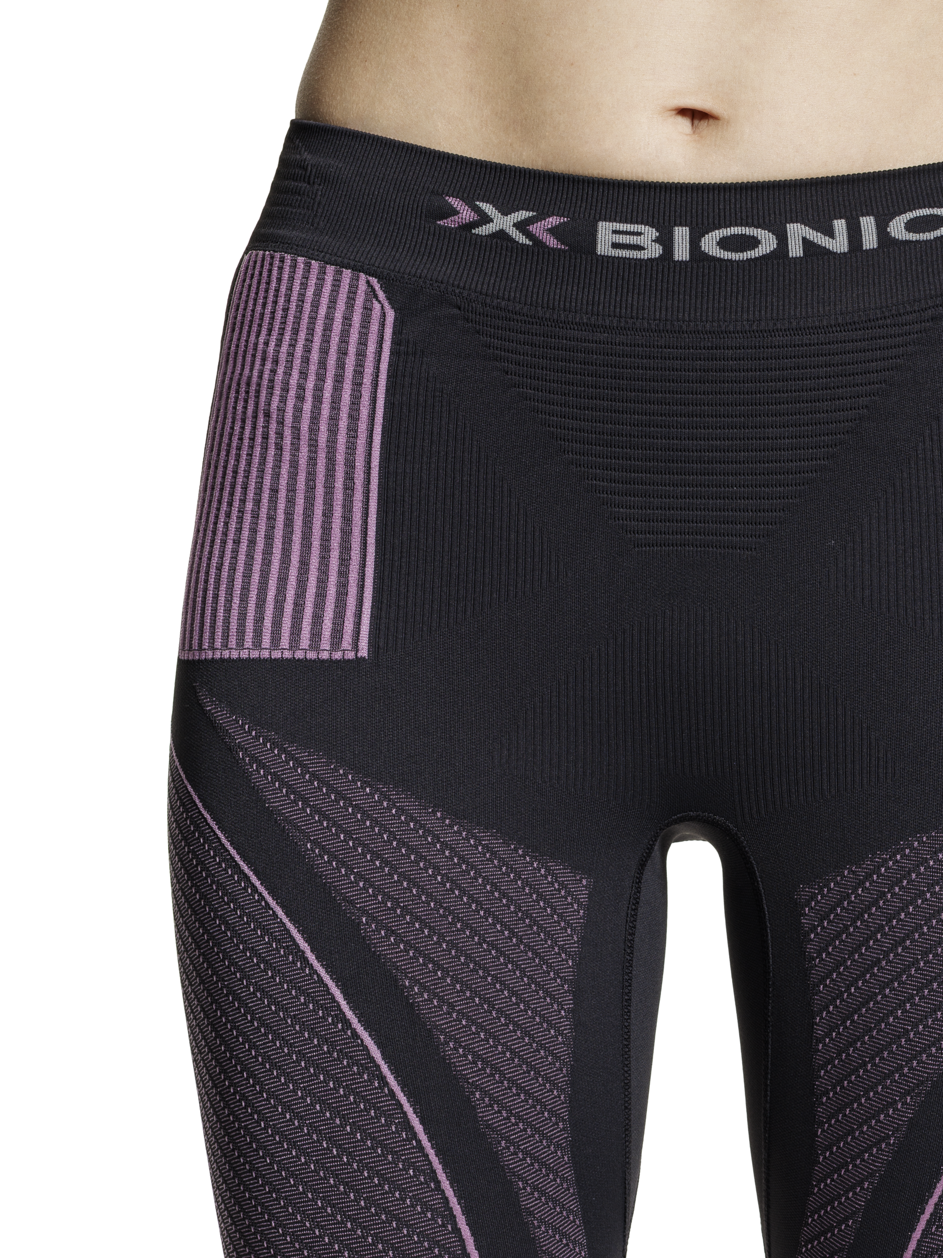 X-BIONIC ENERGY ACCUMULATOR 4.0 PANTS WMN - Charcoal Magnolia - Pants - 14 of 50
