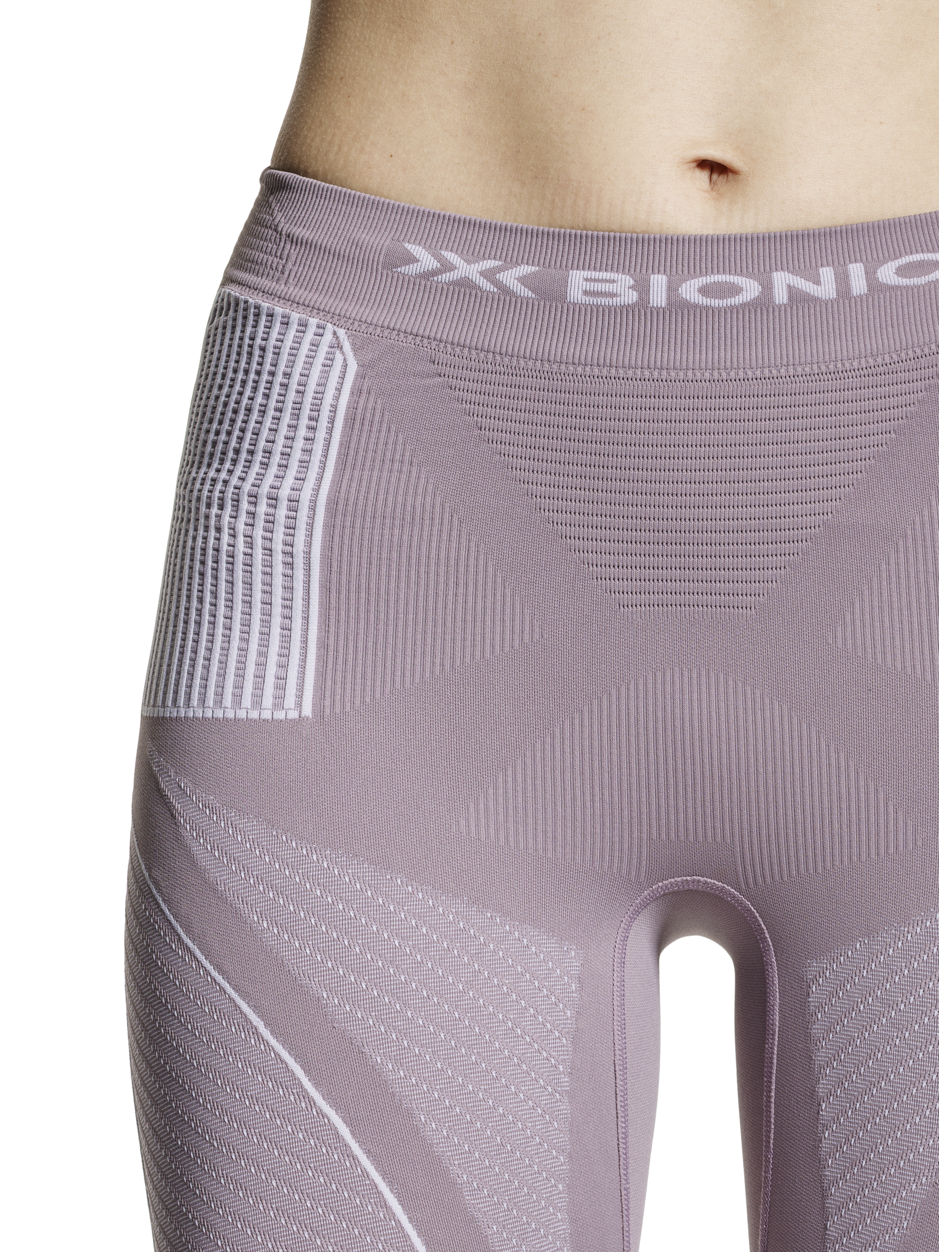 X-BIONIC ENERGY ACCUMULATOR 4.0 PANTS WMN - Dusty Lavender Arctic White - Pants - 31 of 50