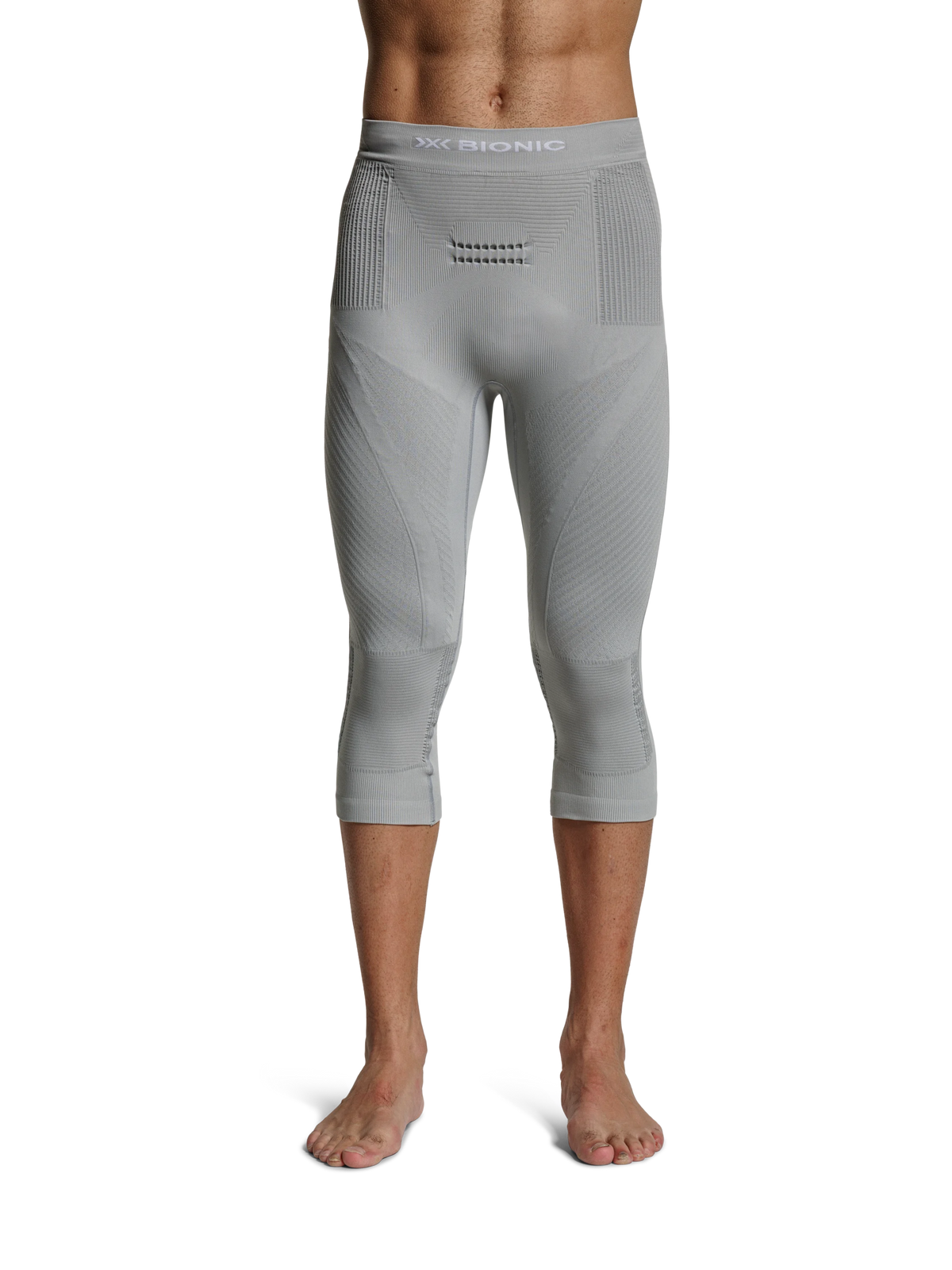 X-BIONIC ENERGY ACCUMULATOR 4.0 PANTS 3/4 MEN - Seal Grey Light Grey - 3/4 Pants - 3 of 22