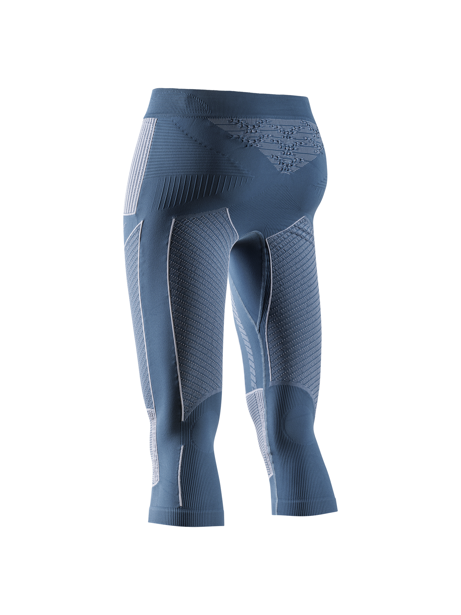 X-BIONIC ENERGY ACCUMULATOR 4.0 PANTS 3/4 WMN - Mineral Blue Arctic White - 3/4 Pants - 8 of 9
