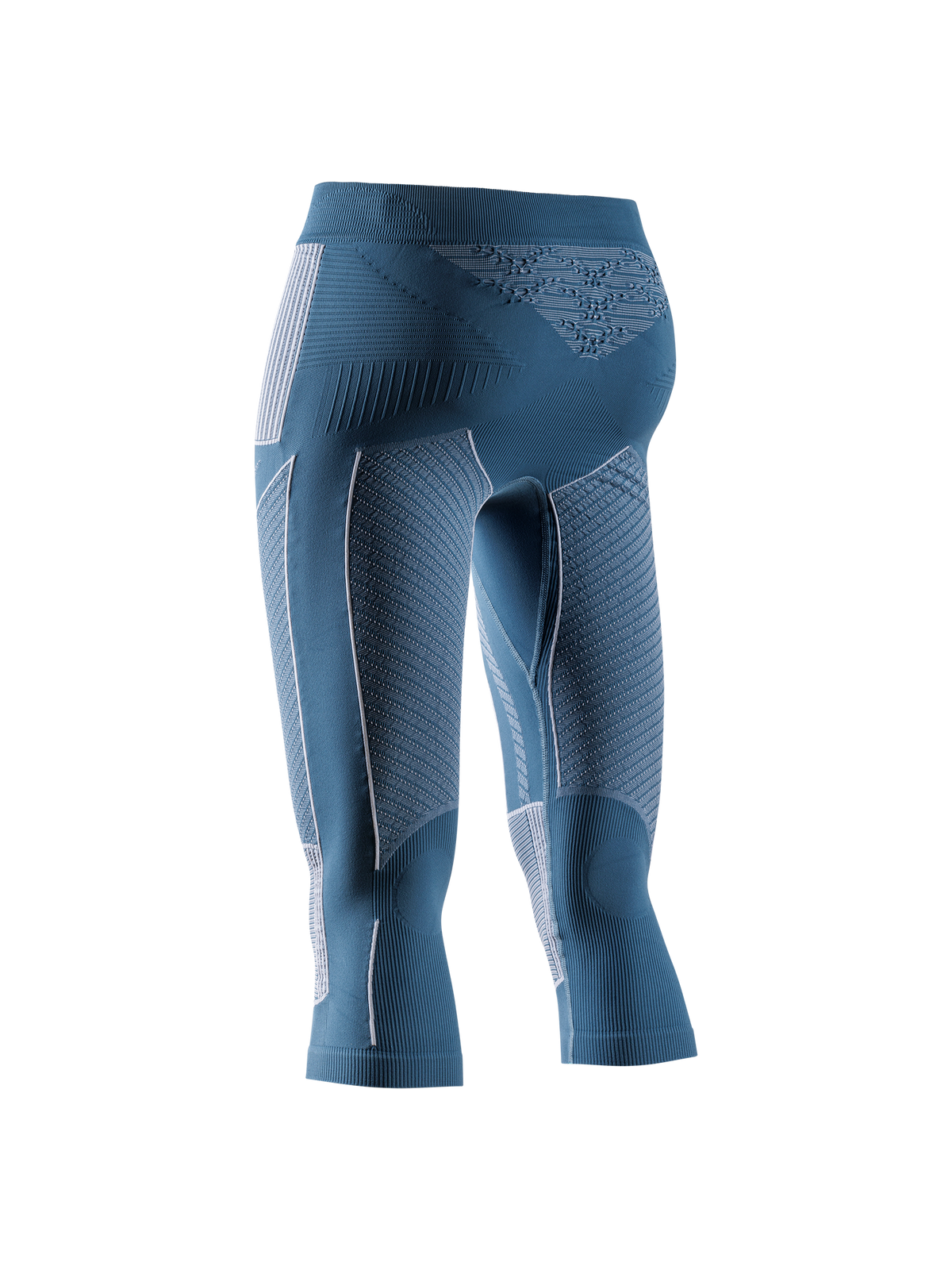 X-BIONIC ENERGY ACCUMULATOR 4.0 PANTS 3/4 WMN - Mineral Blue Arctic White - 3/4 Pants - 11 of 20