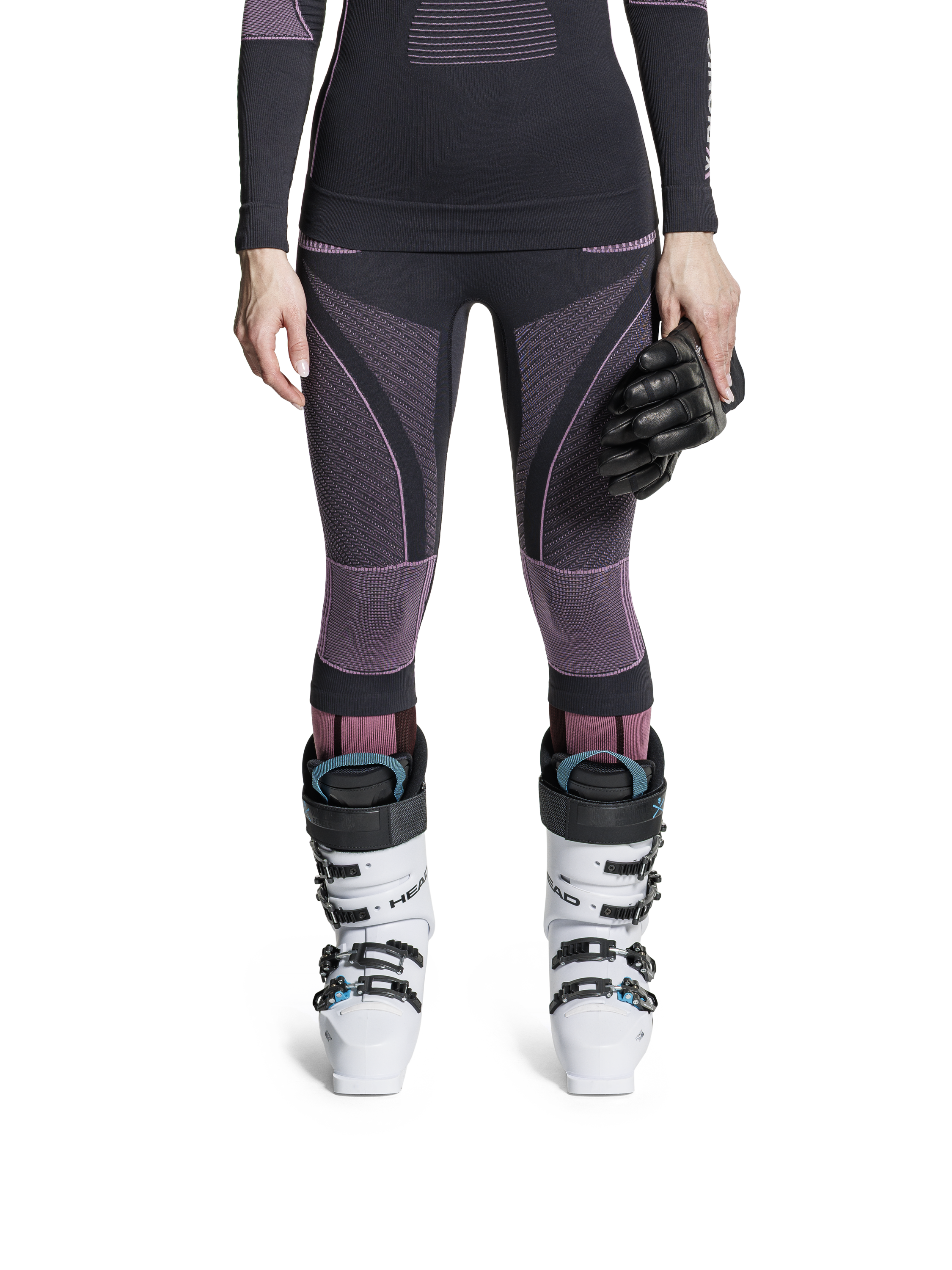 X-BIONIC ENERGY ACCUMULATOR 4.0 PANTS 3/4 WMN - Charcoal Magnolia - 3/4 Pants - 4 of 9