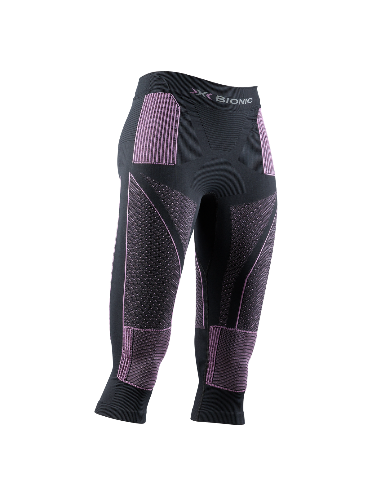 X-BIONIC ENERGY ACCUMULATOR 4.0 PANTS 3/4 WMN - Charcoal Magnolia - 3/4 Pants - 1 of 20