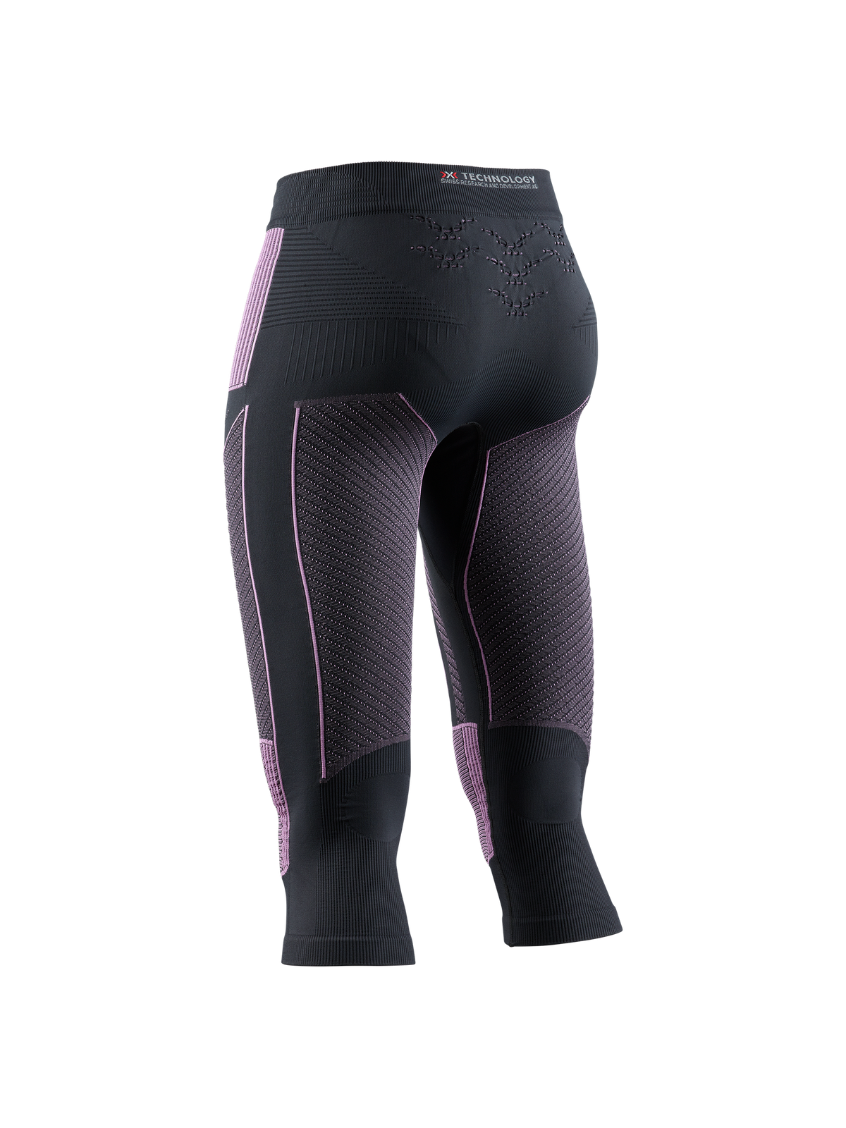 X-BIONIC ENERGY ACCUMULATOR 4.0 PANTS 3/4 WMN - Charcoal Magnolia - 3/4 Pants - 2 of 20