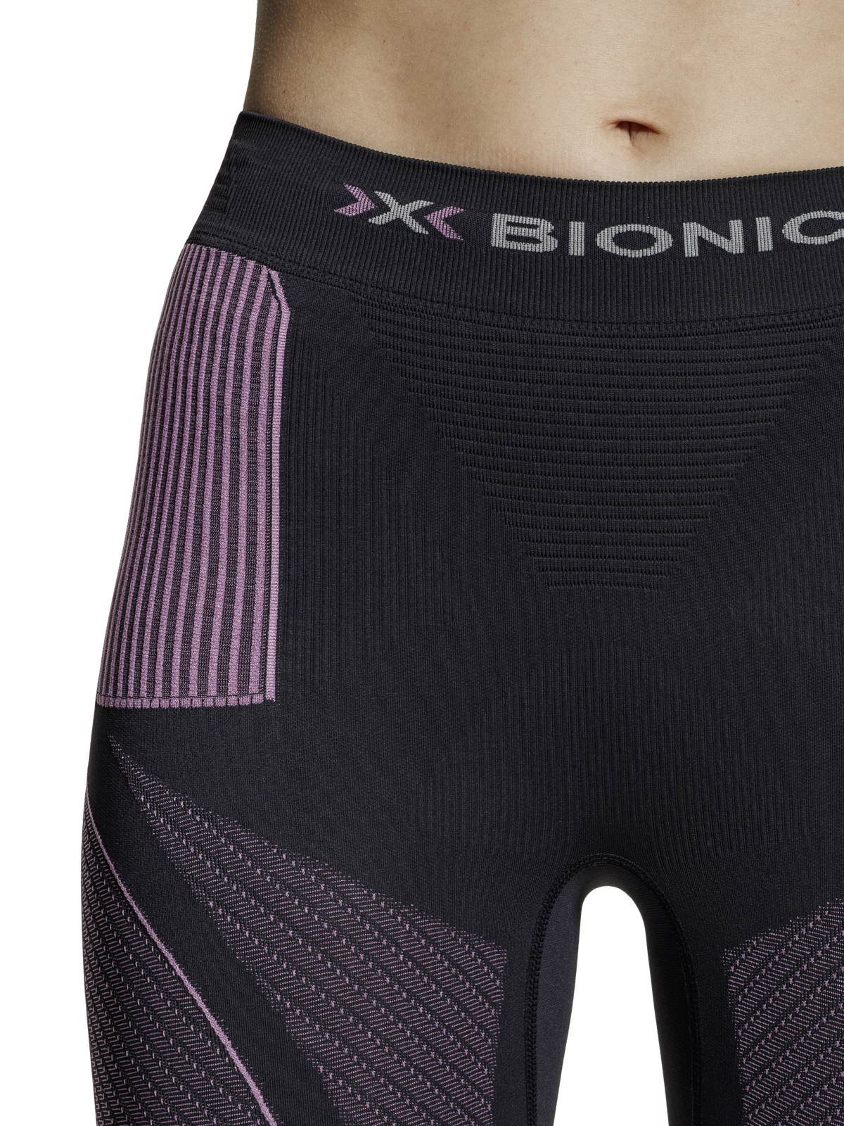 X-BIONIC ENERGY ACCUMULATOR 4.0 PANTS 3/4 WMN - Charcoal Magnolia - 3/4 Pants - 3 of 20