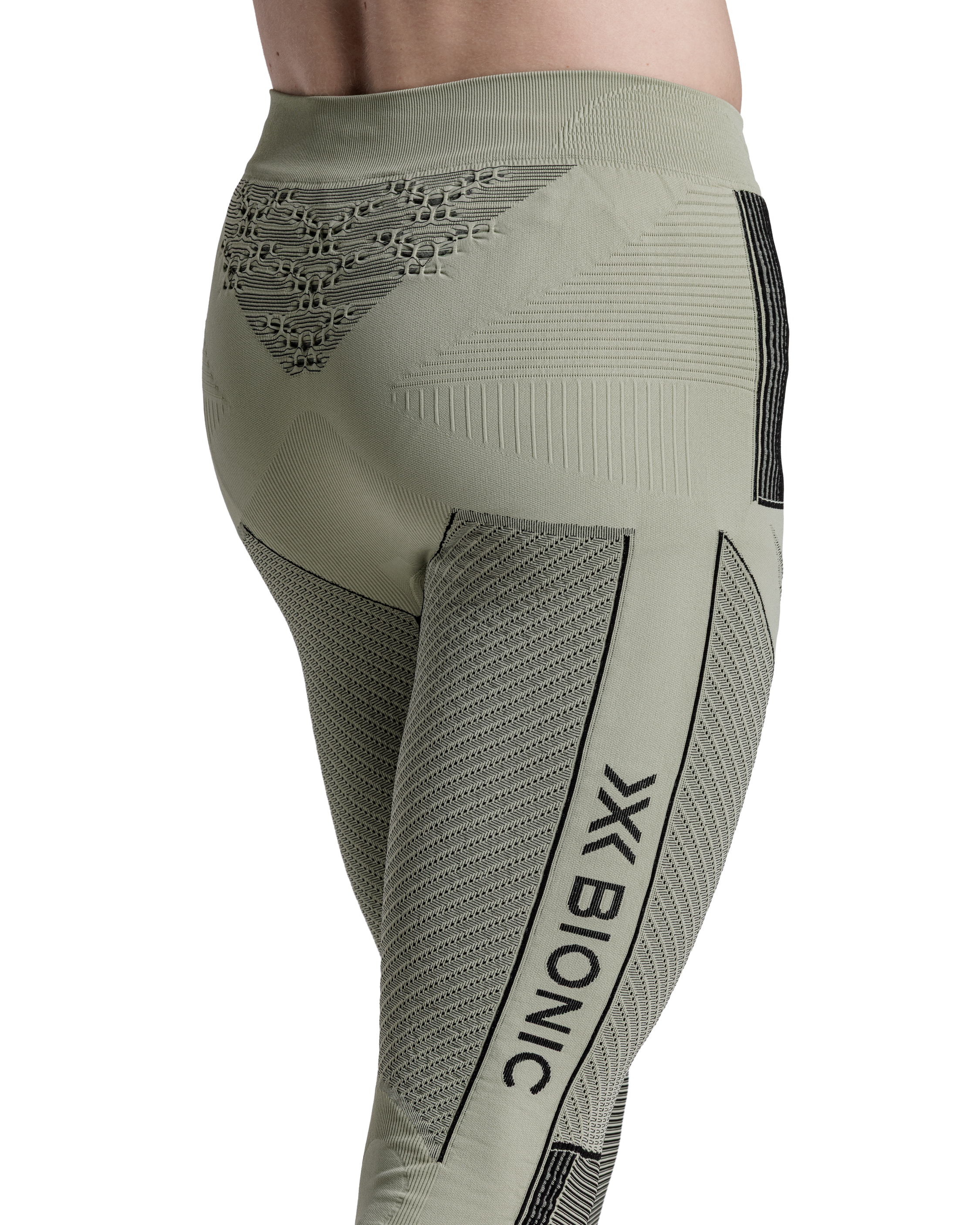 X-BIONIC ENERGY ACCUMULATOR 4.0 PANTS 3/4 - Tea Grey Black - 3/4 Pants - 5 of 9