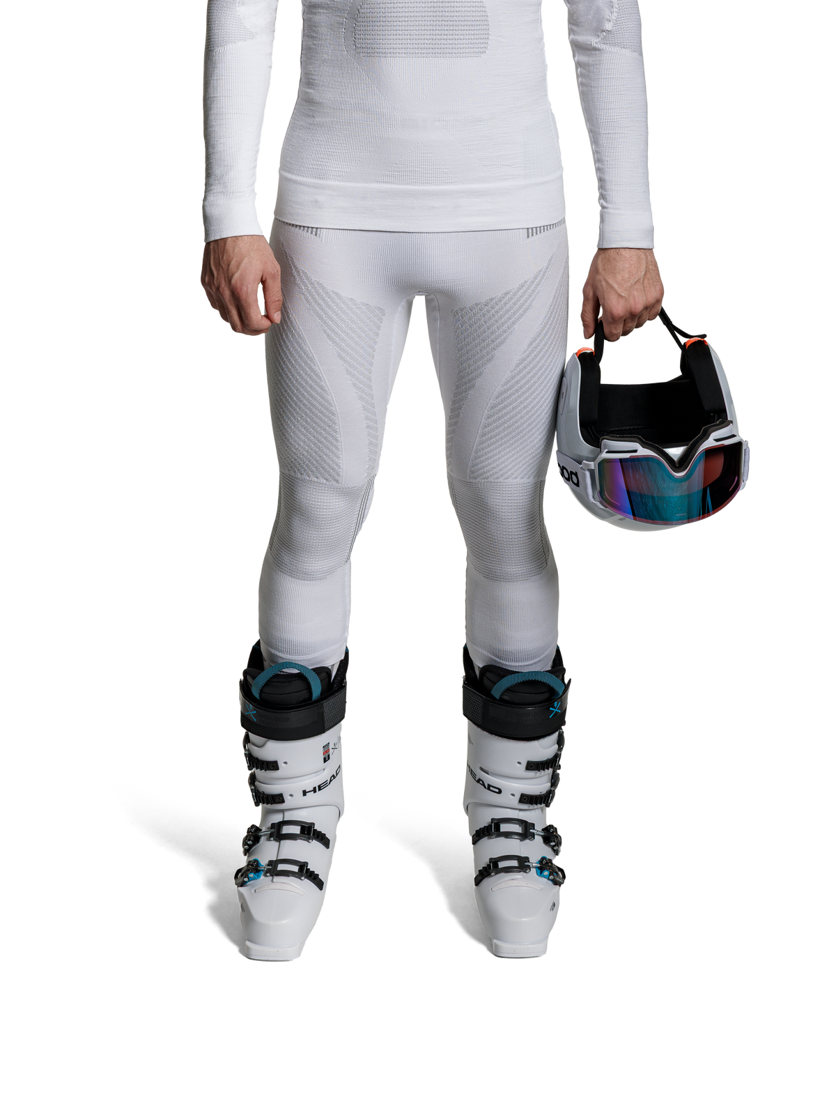 X-BIONIC ENERGY ACCUMULATOR 4.0 ARMADILLO 3/4 PANTS - Arctic White Pearl Grey - 3/4 Pants - 7 of 7