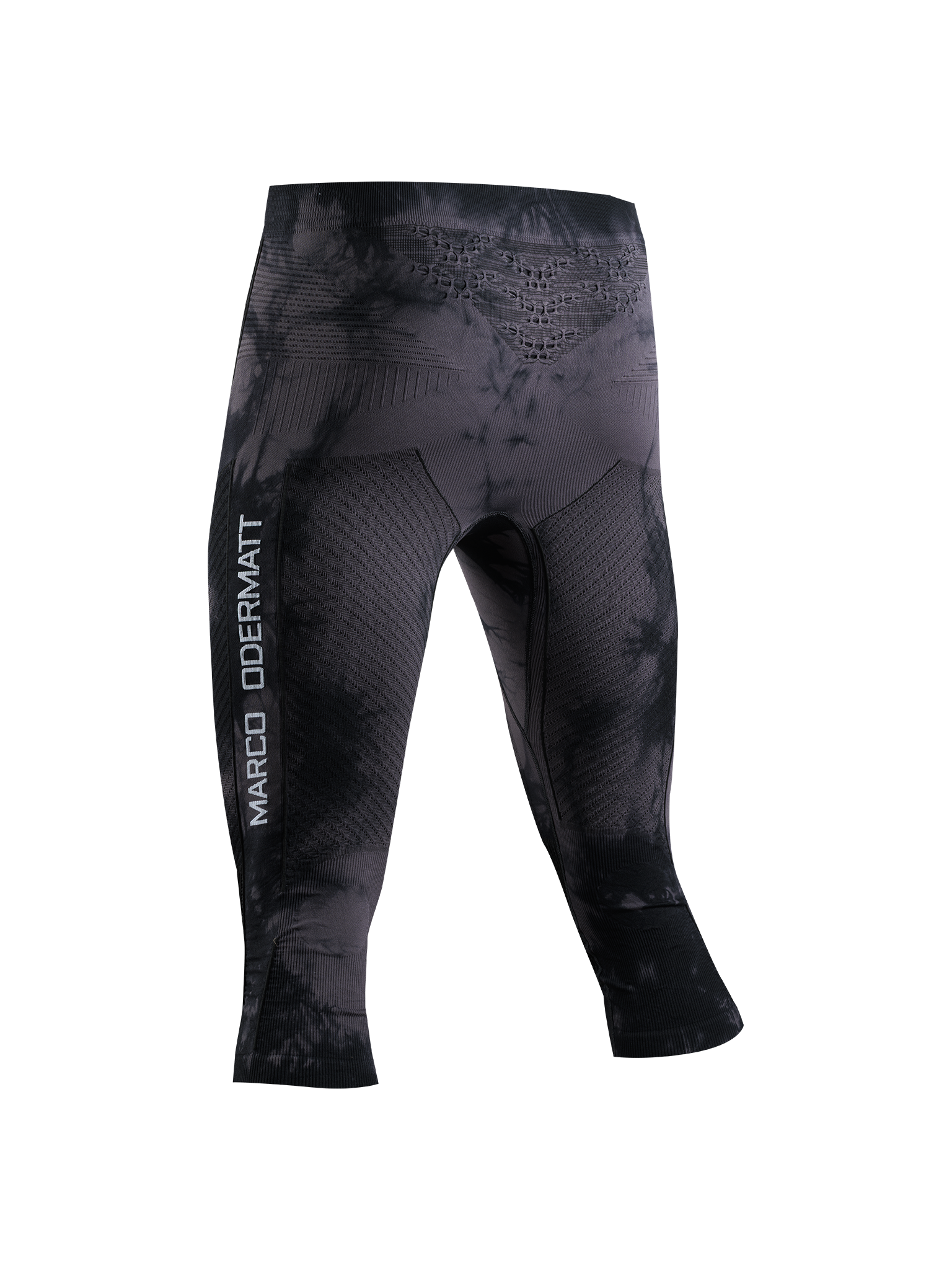 X-BIONIC ENERGY ACCUMULATOR 4.0 PANTS 3/4 - MARCO ODERMATT SIGNATURE EDITION - Tiedye X Black Anthracite - 3/4 Pants - 2 of 8