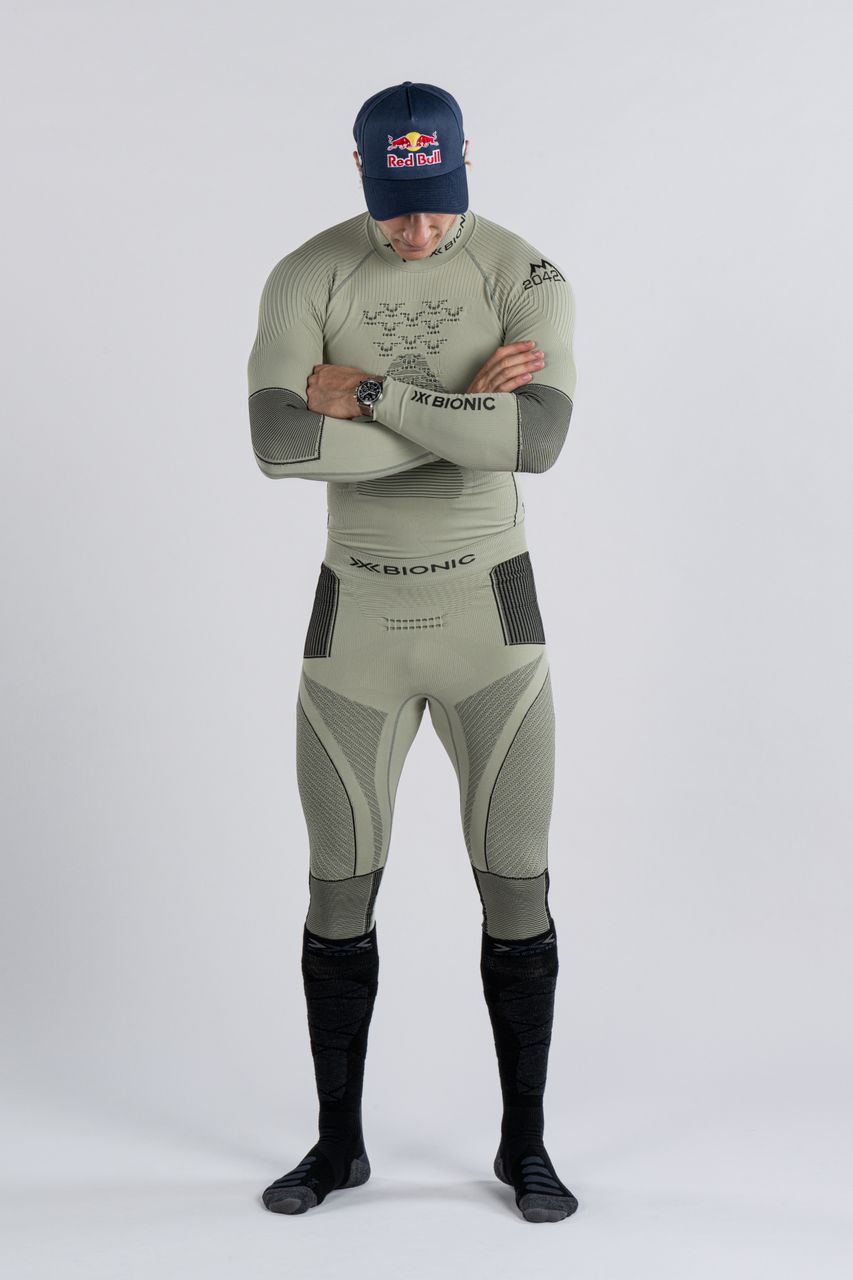 X-BIONIC ENERGY ACCUMULATOR 4.0 PANTS 3/4 - MARCO ODERMATT SIGNATURE EDITION - Tea Grey Black - 3/4 Pants - 8 of 8