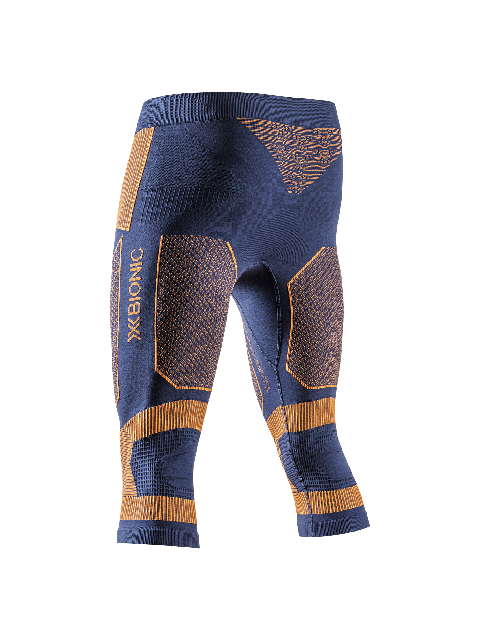 X-BIONIC ENERGY ACCUMULATOR LIGHT PANTS 3/4 MEN - Marine Orange - 3/4 Pants - 2 of 14