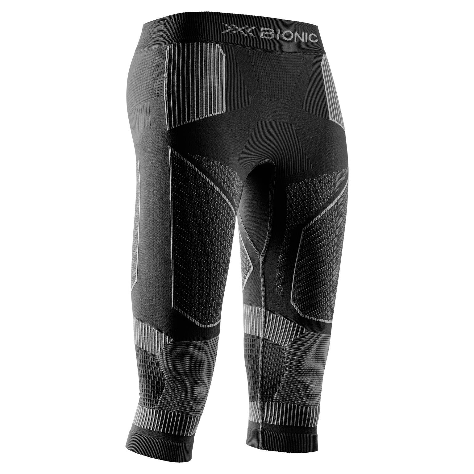 X-BIONIC ENERGY ACCUMULATOR LIGHT PANTS 3/4 WMN - X Black Light Grey - 3/4 Pants - 15 of 21